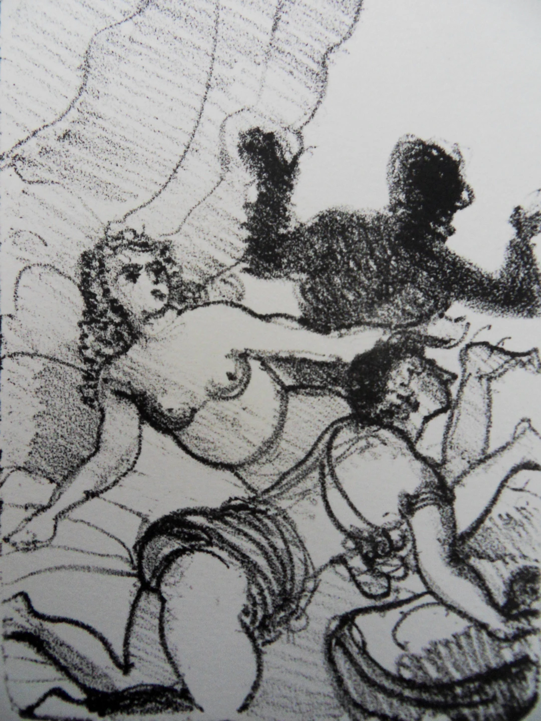 André DERAIN : Jeux érotiques - Lithographie originale signée
