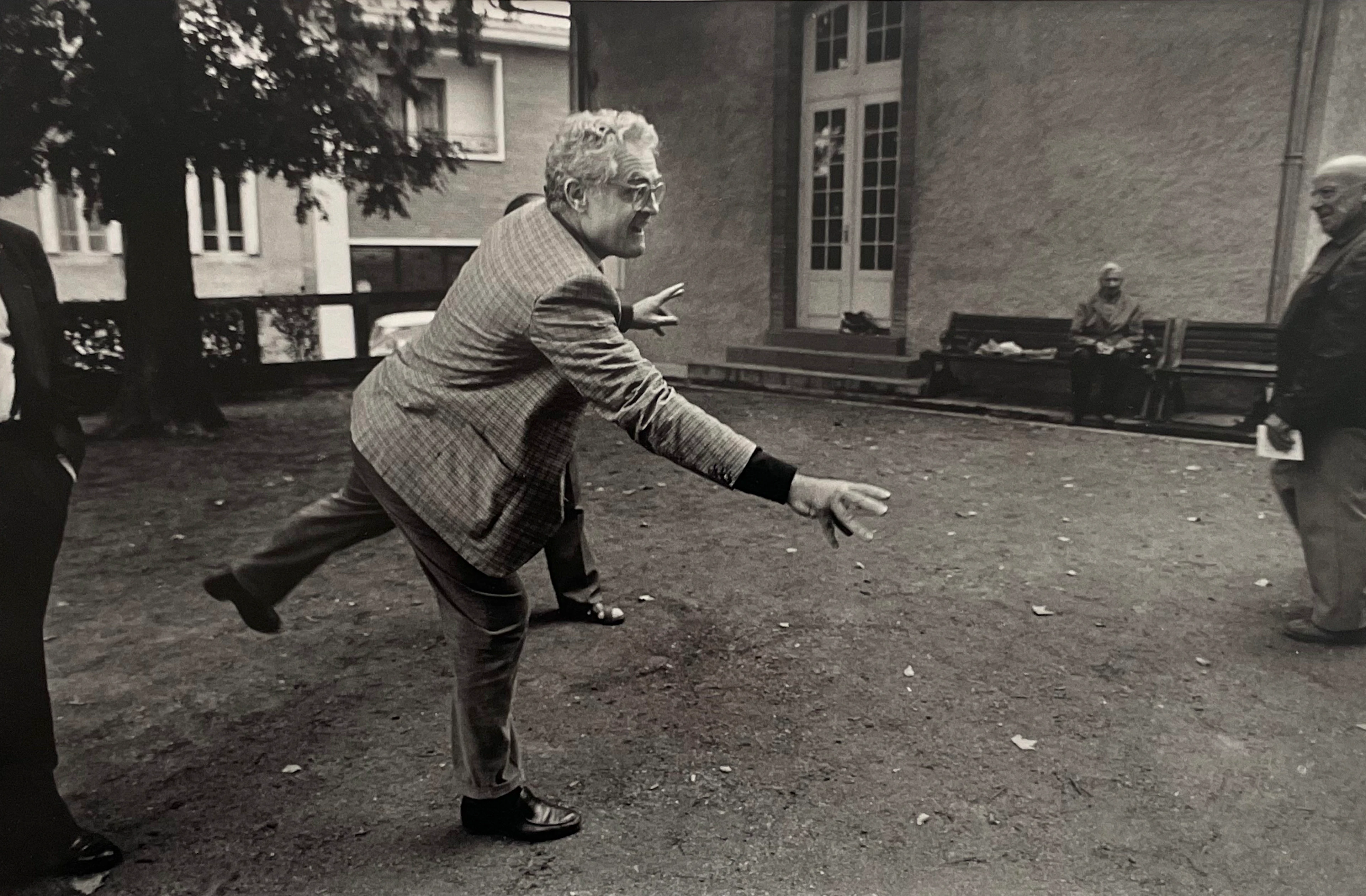 José Nicolas - Jospin et la petanque - Tirage argentique