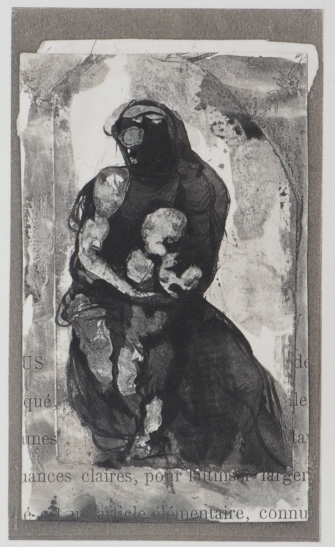 Auguste RODIN (d’après) : Dante - Gravure