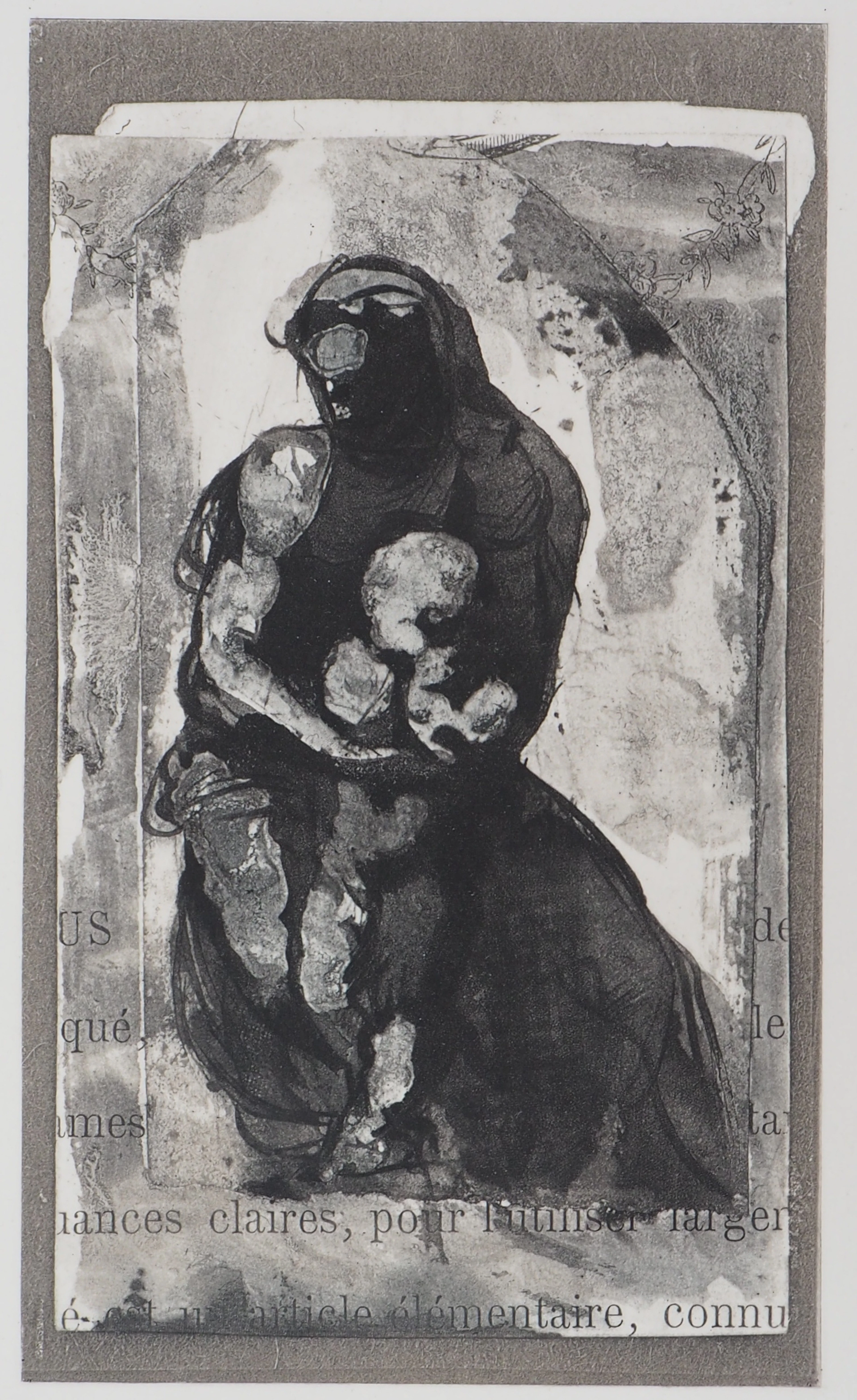 Auguste RODIN (d’après) : Dante - Gravure