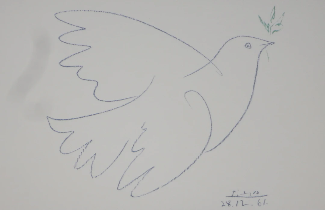 Pablo PICASSO (d’après) - Colombe pour la Paix - Lithographie