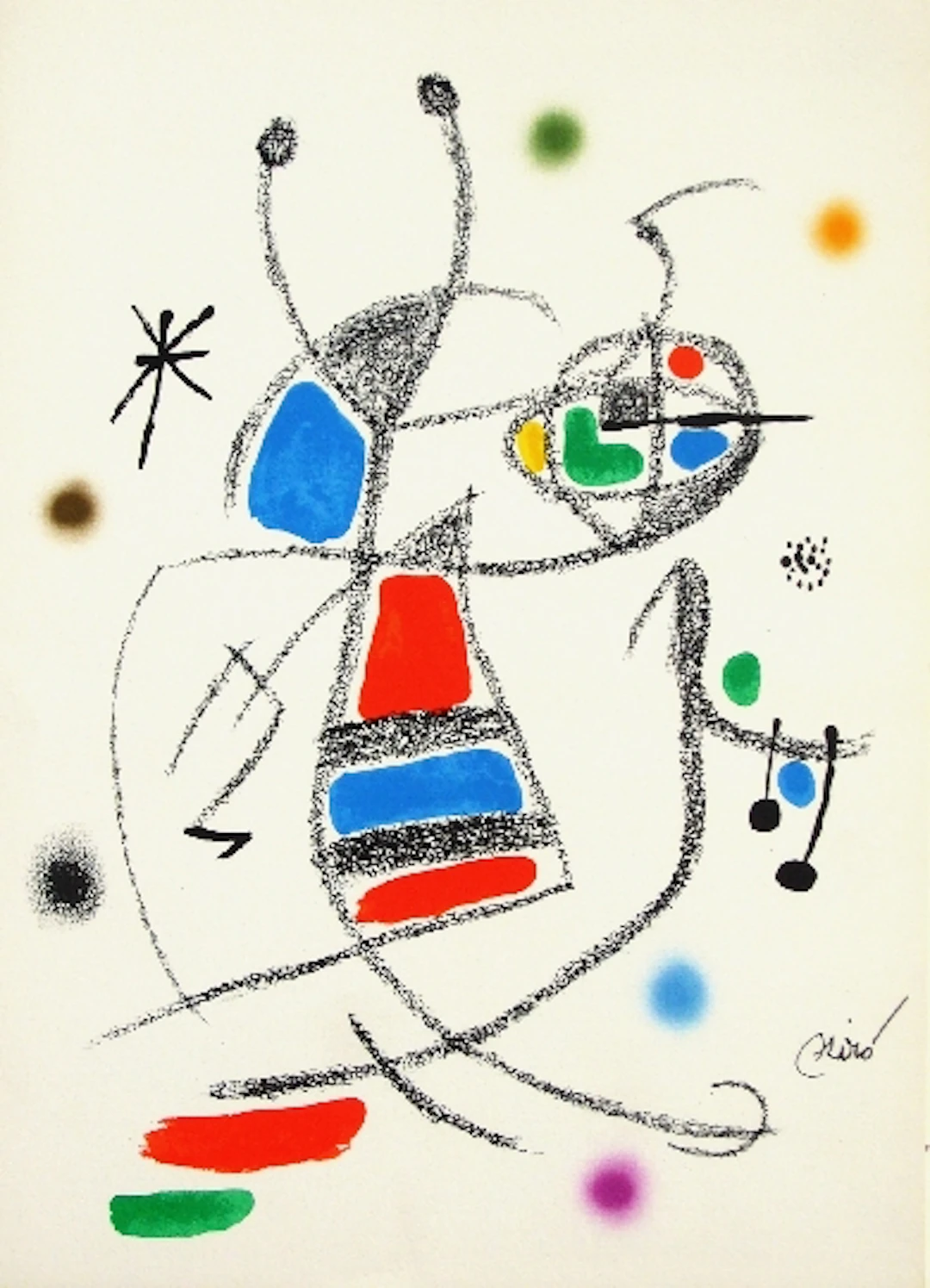Joan MIRO - Maravillas con variaciones acrosticas 8 - Lithographie originale