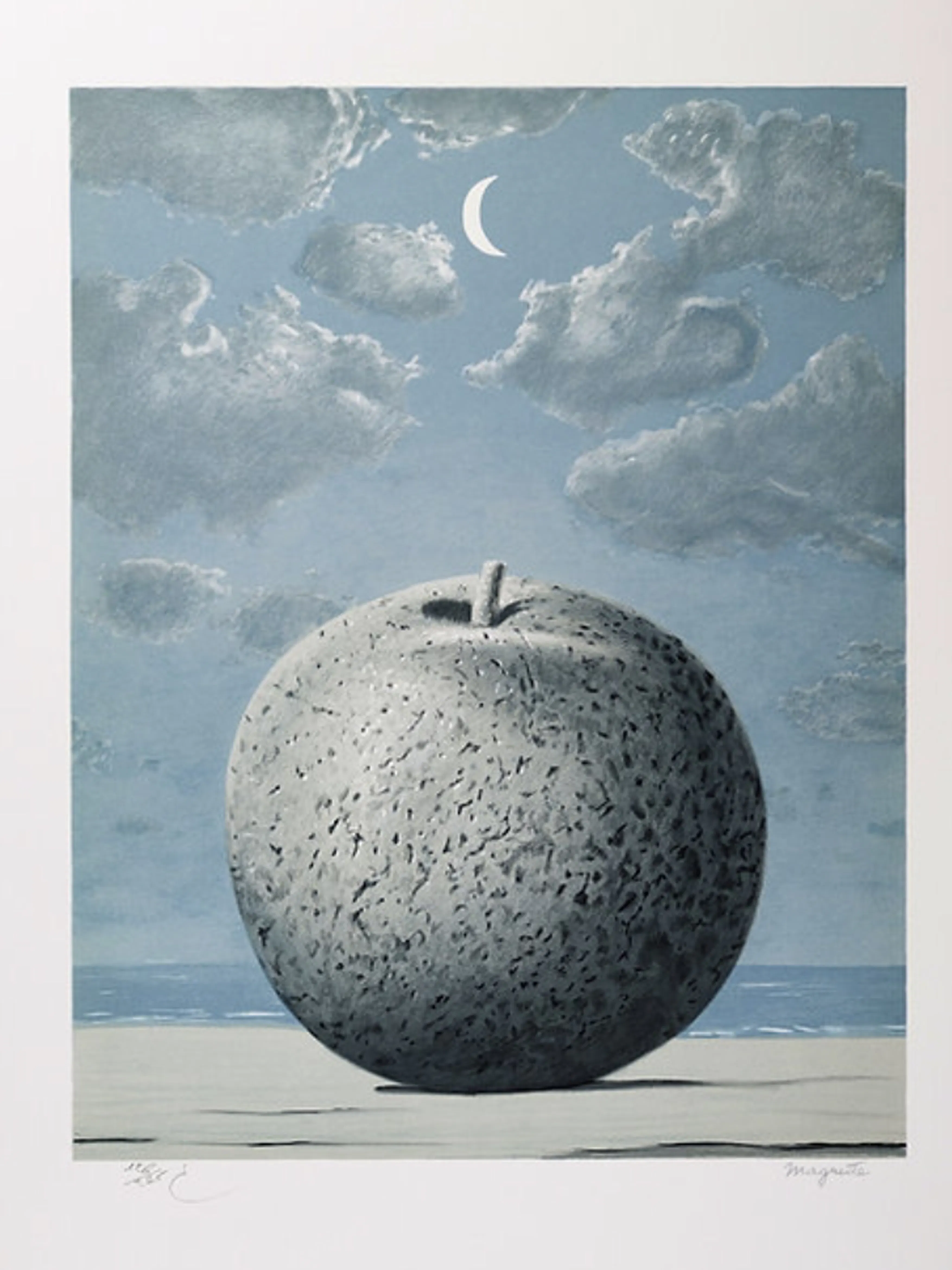 René Magritte - Souvenir de Voyage Lithographie