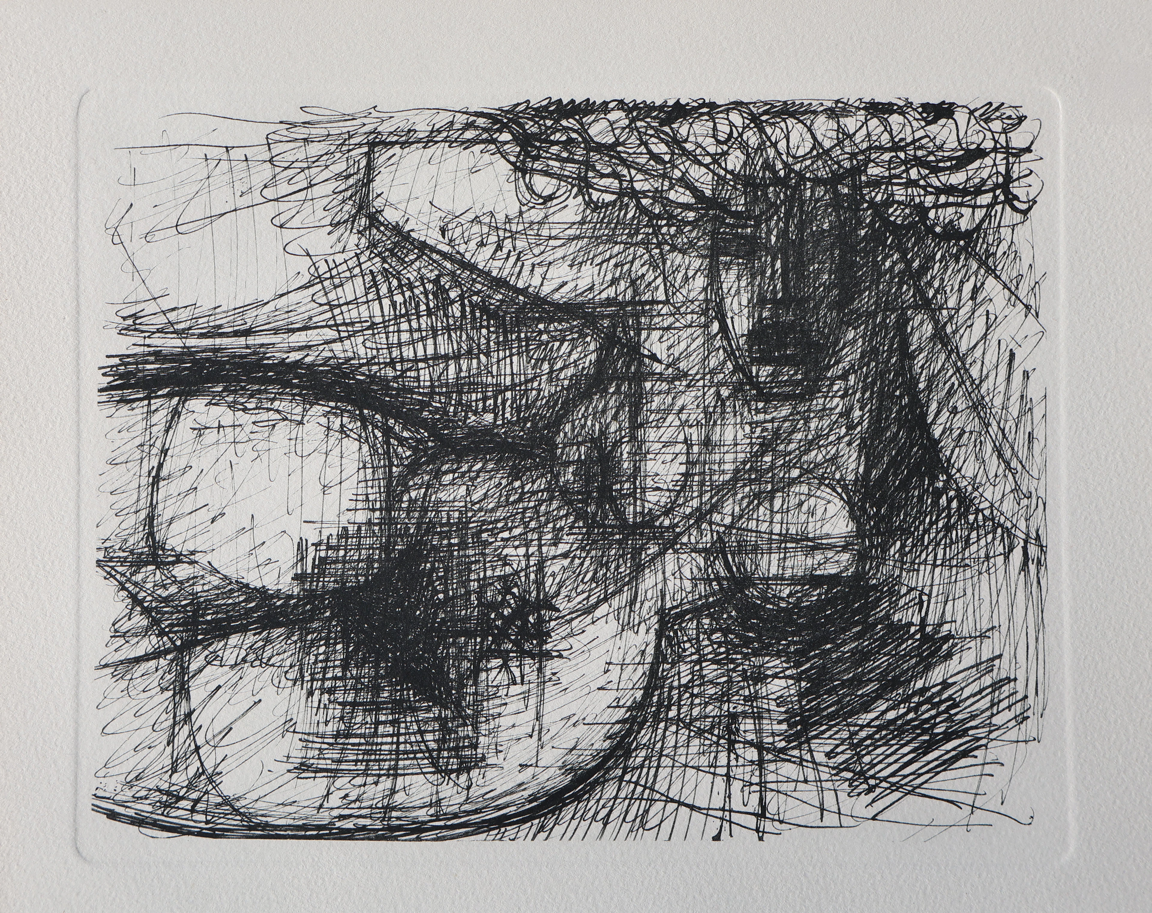 Marcel GROMAIRE : Modèle nu couché, Gravure, 1952