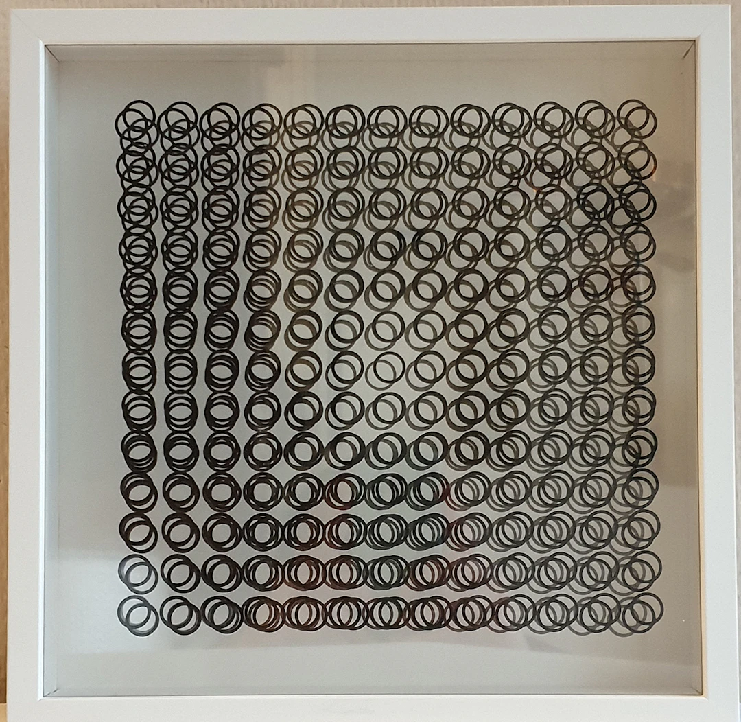 Victor VASARELY (d’après) - Cinétique A, 1973 - Sérigraphie