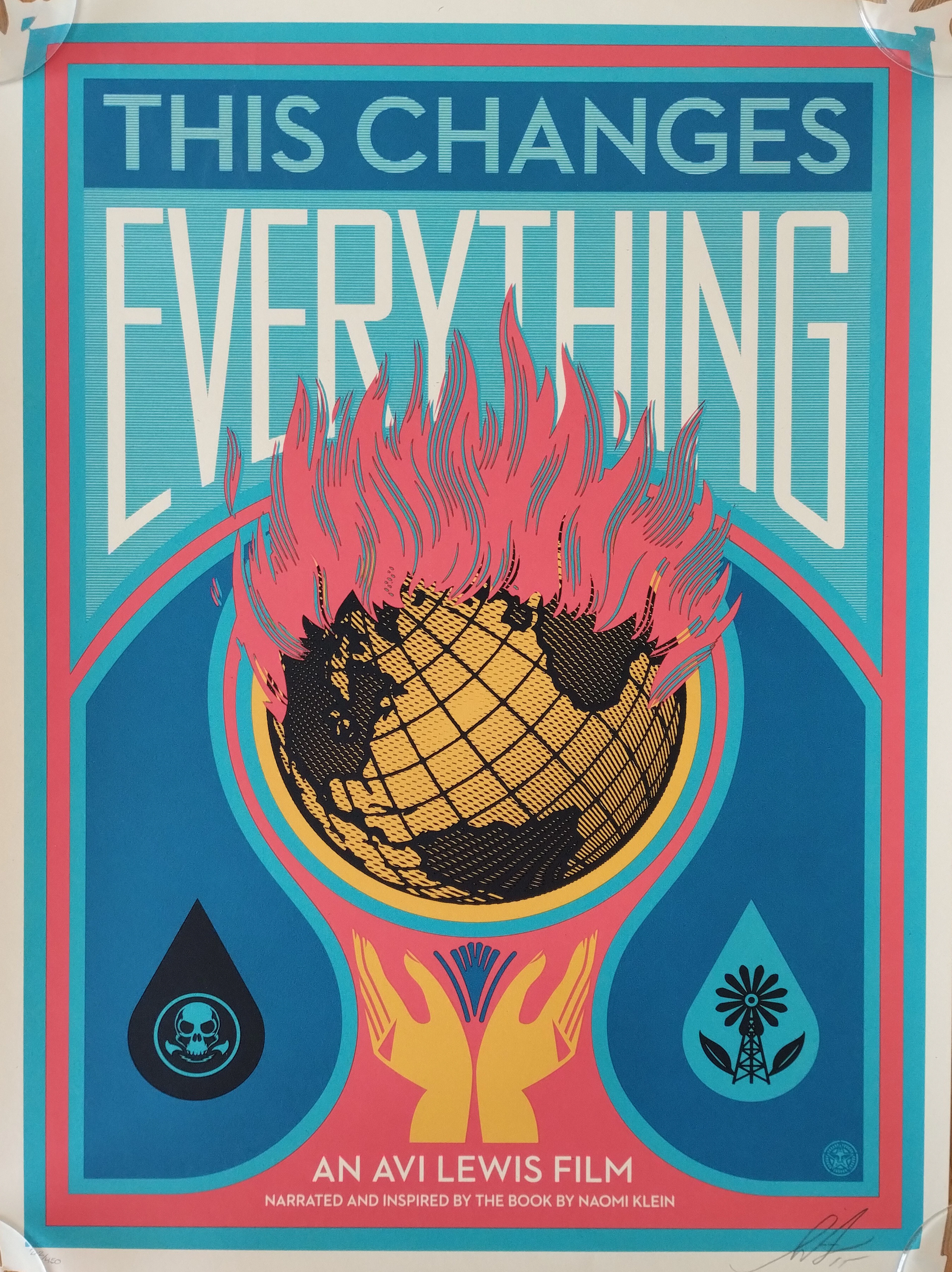 Shepard FAIREY (Obey) - This Changes Everything 15 Fairey - Sérigraphie