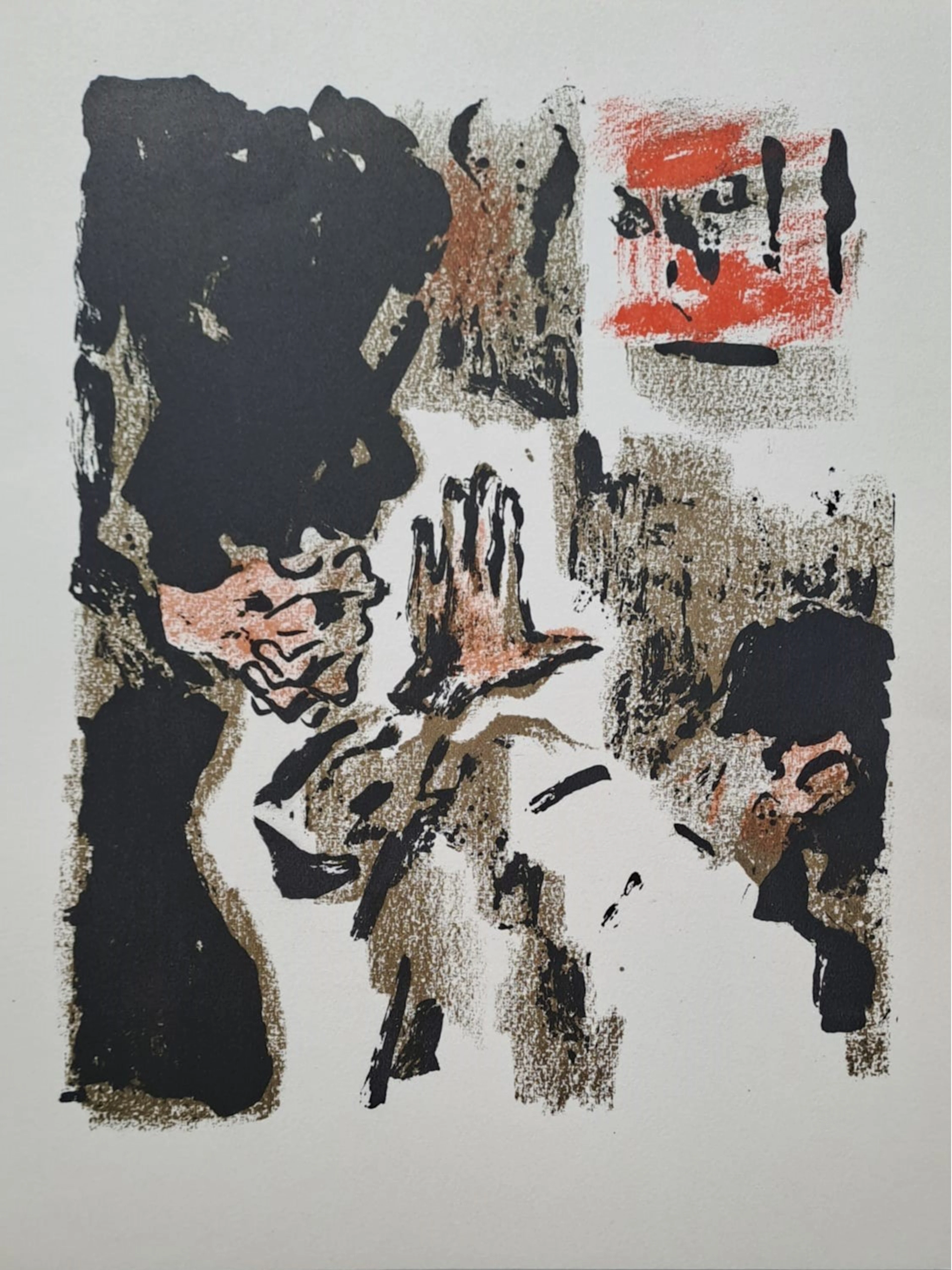 Alexandre Garbell - Les hommes de loi - Lithographie originale