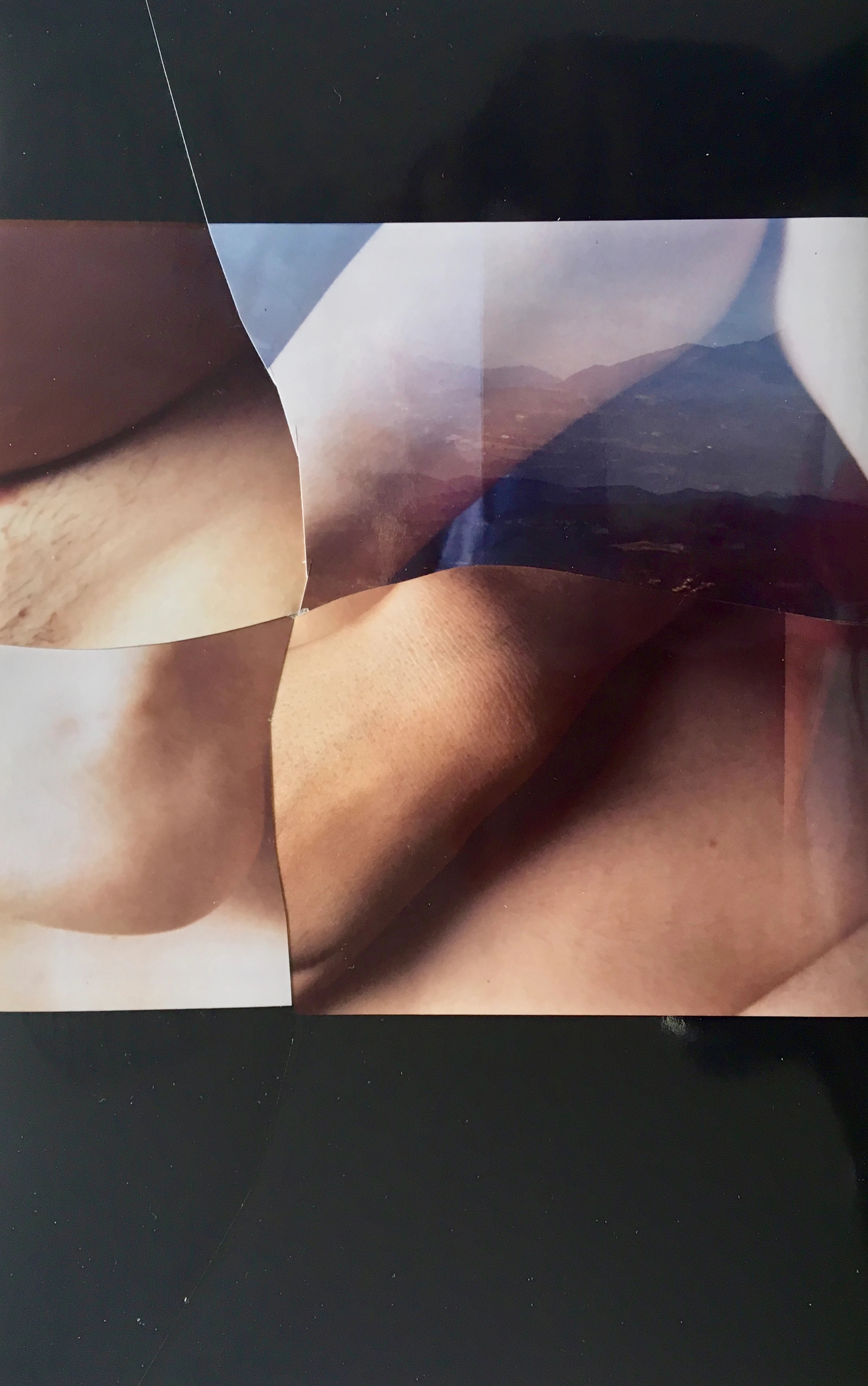 François ROUAN - Notes de regards, 2011, Tressage original de fragments