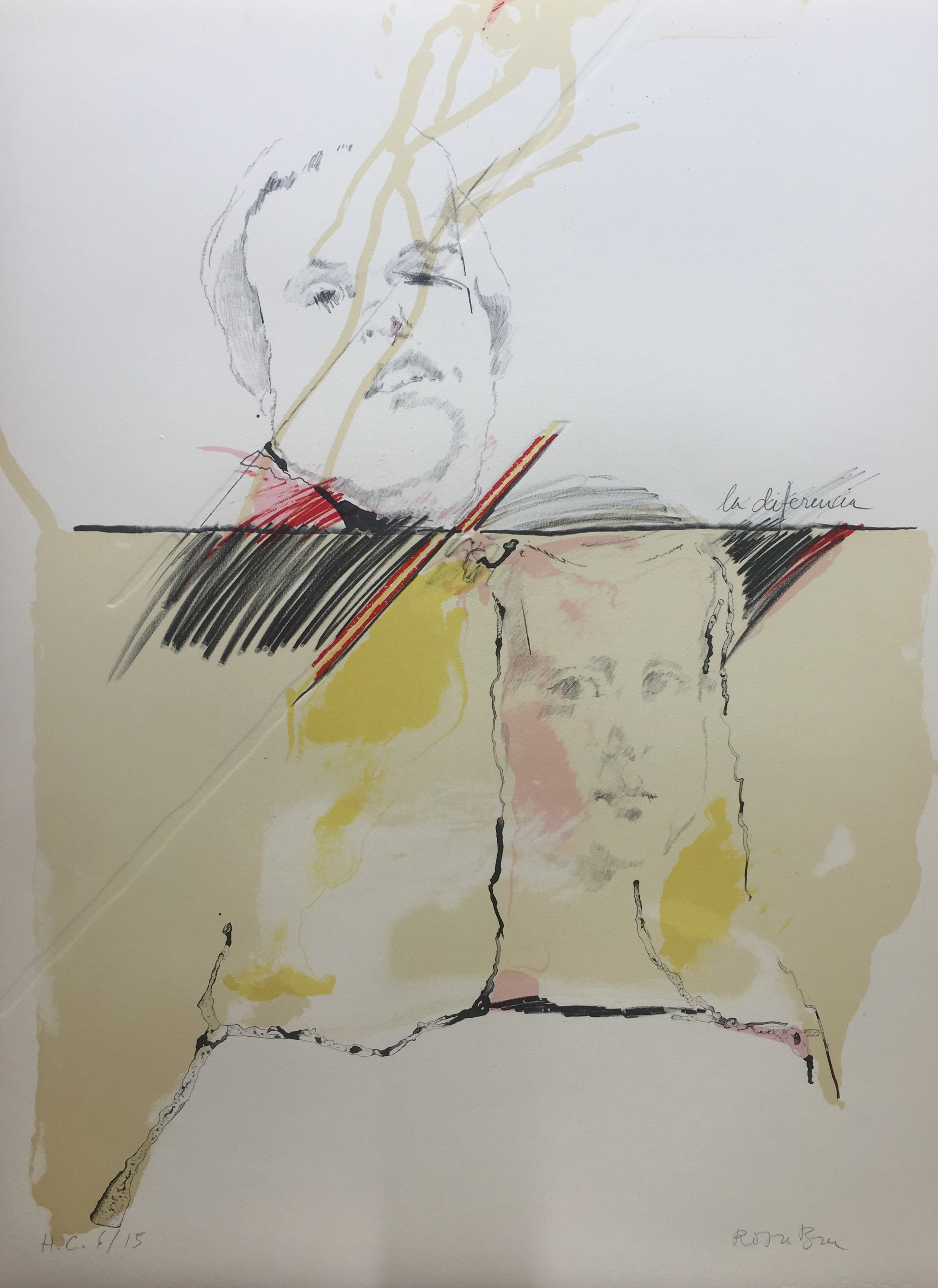 Roser BRU - Velasquez Menine, 1979 - Lithographie signée au crayon