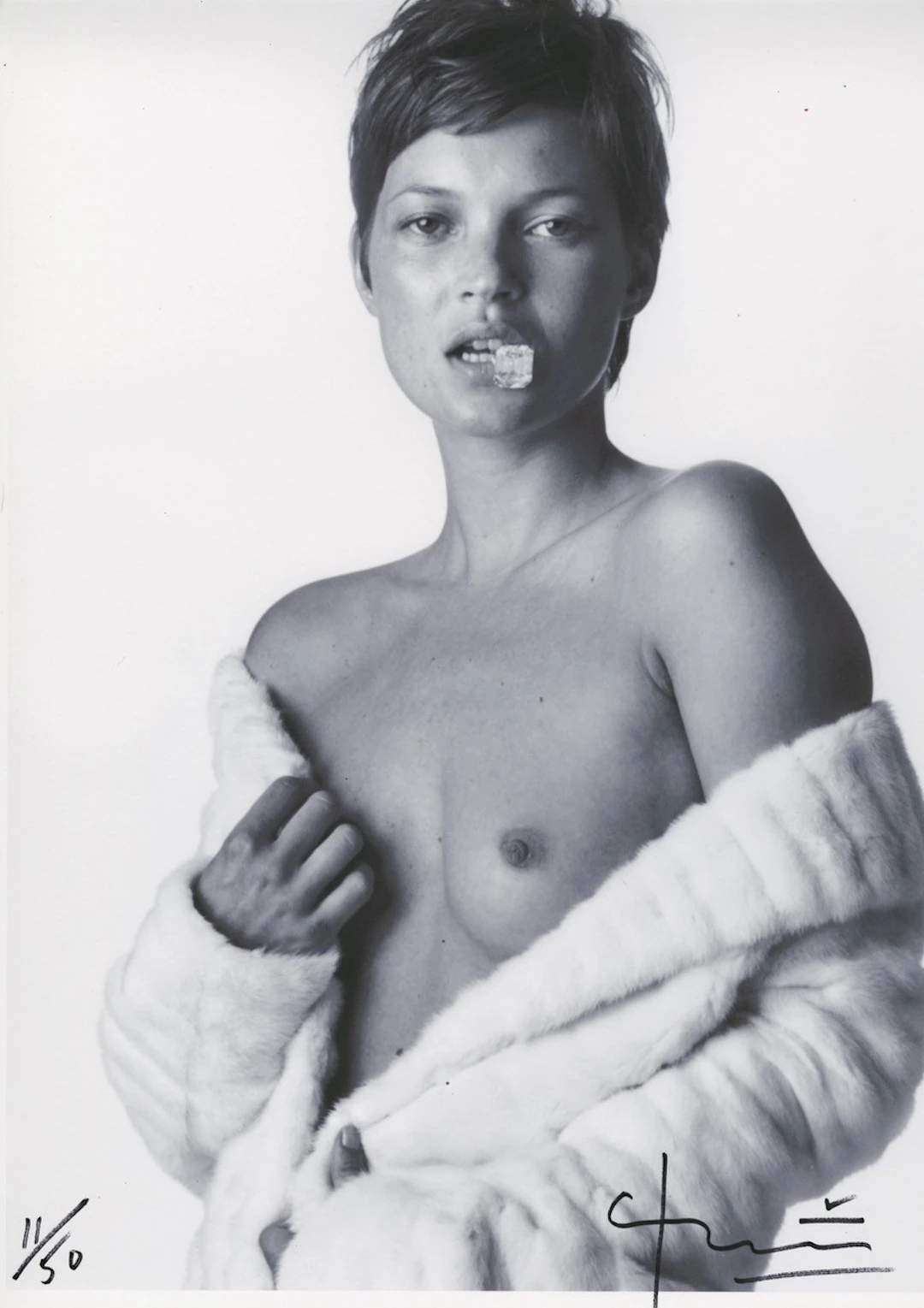 Bert STERN - Kate Moss Nue, 2012 - Photographie signée
