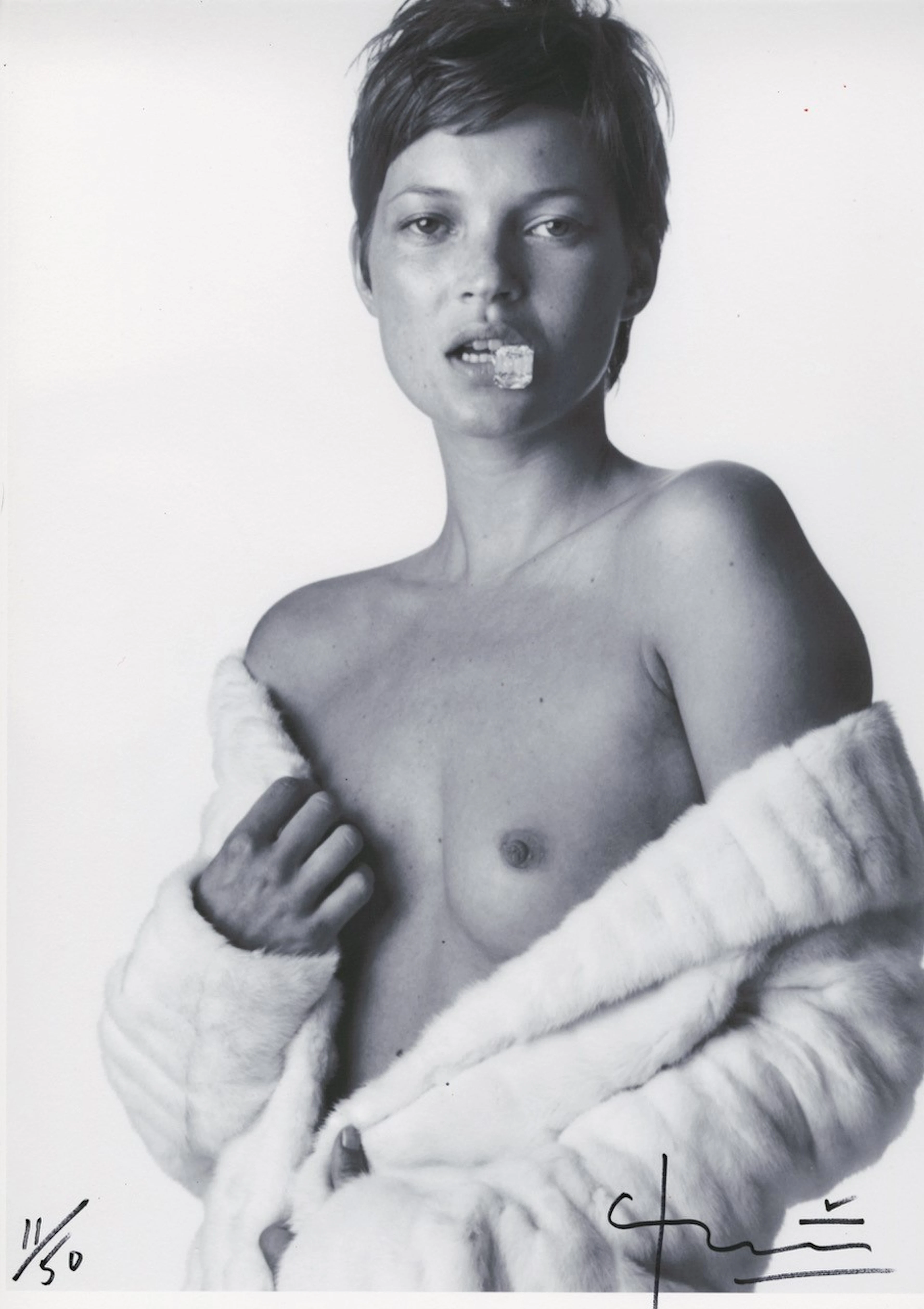Bert STERN - Kate Moss Nue, 2012 - Photographie signée