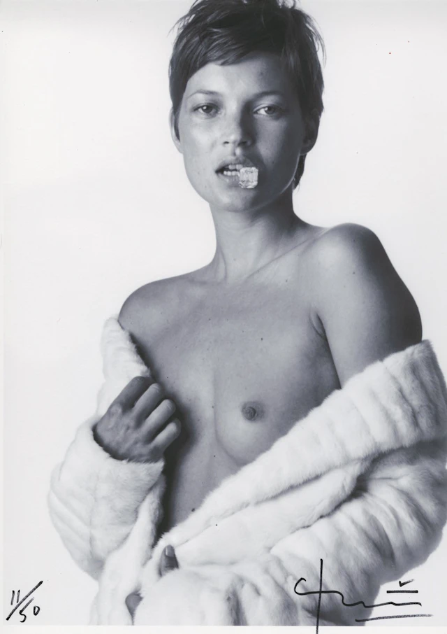 Bert STERN - Kate Moss Nue, 2012 - Photographie signée