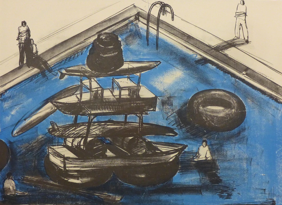 KCHO - Regresa vida mia que te espero 1, 2005, Lithographie signée, numérotée