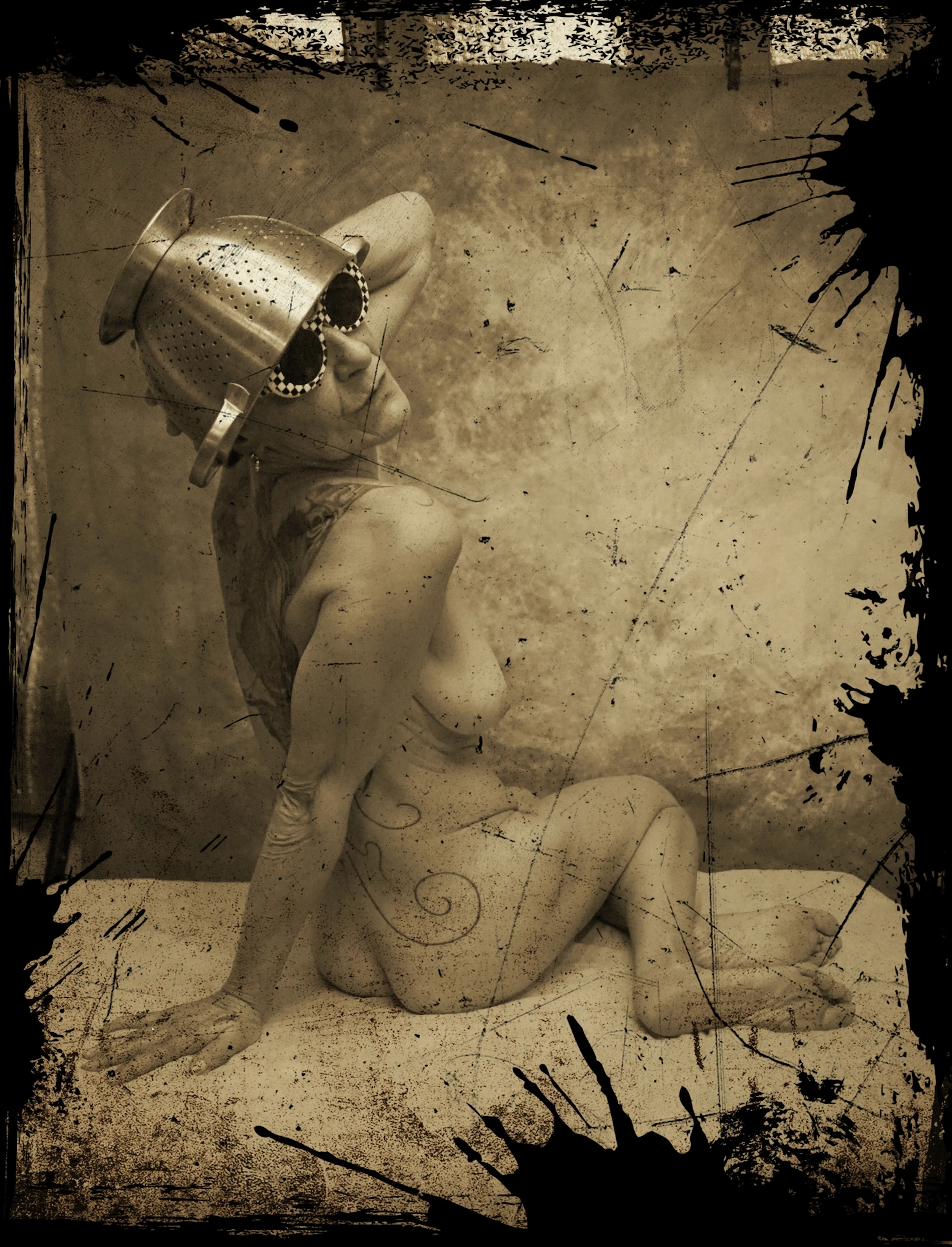 Gaudi .C - La pastafarienne glamour x , 2023 - Photographie