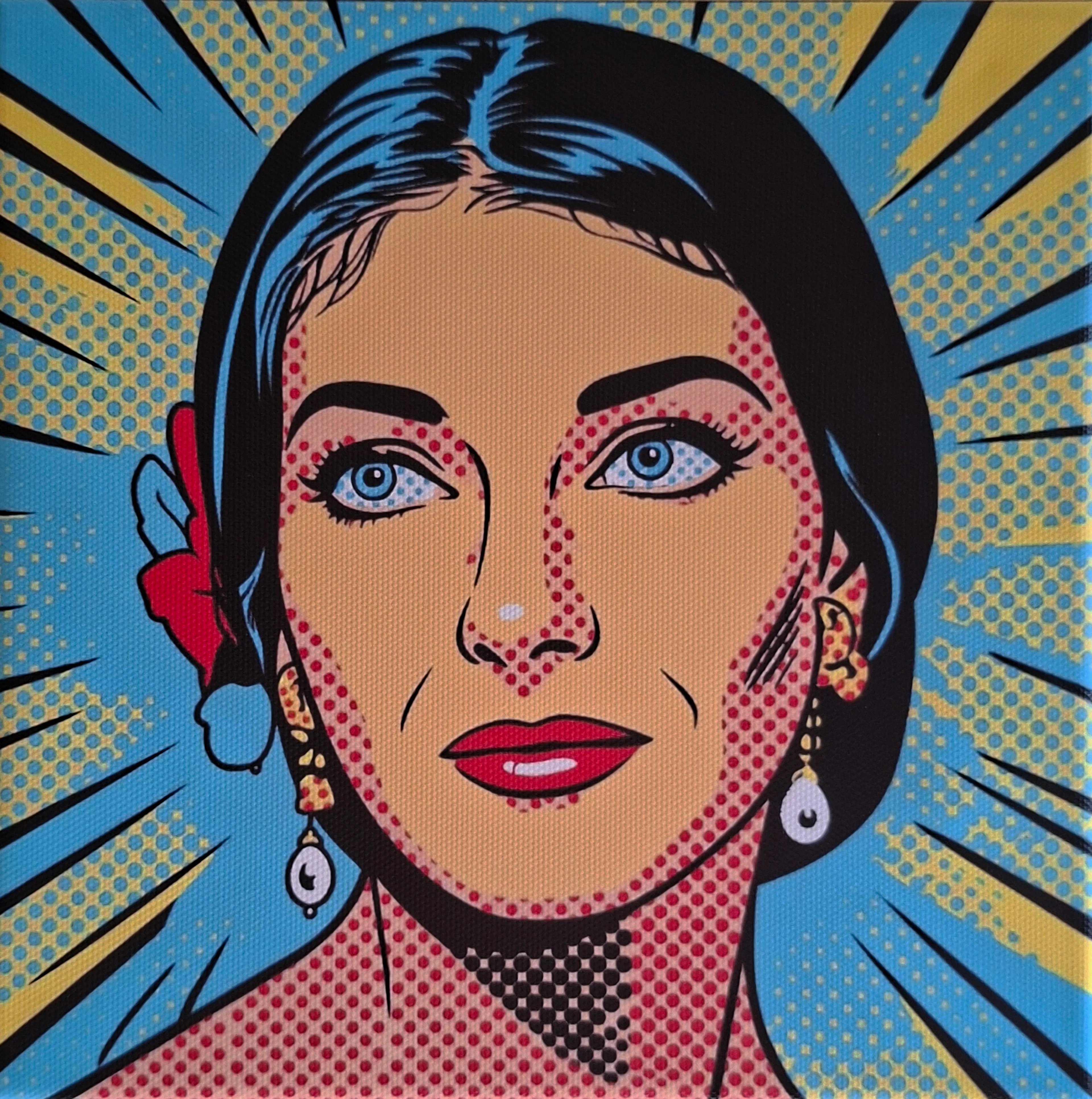 PyB - Portrait de Maria Callas 2026 - Impression numérique sur toile