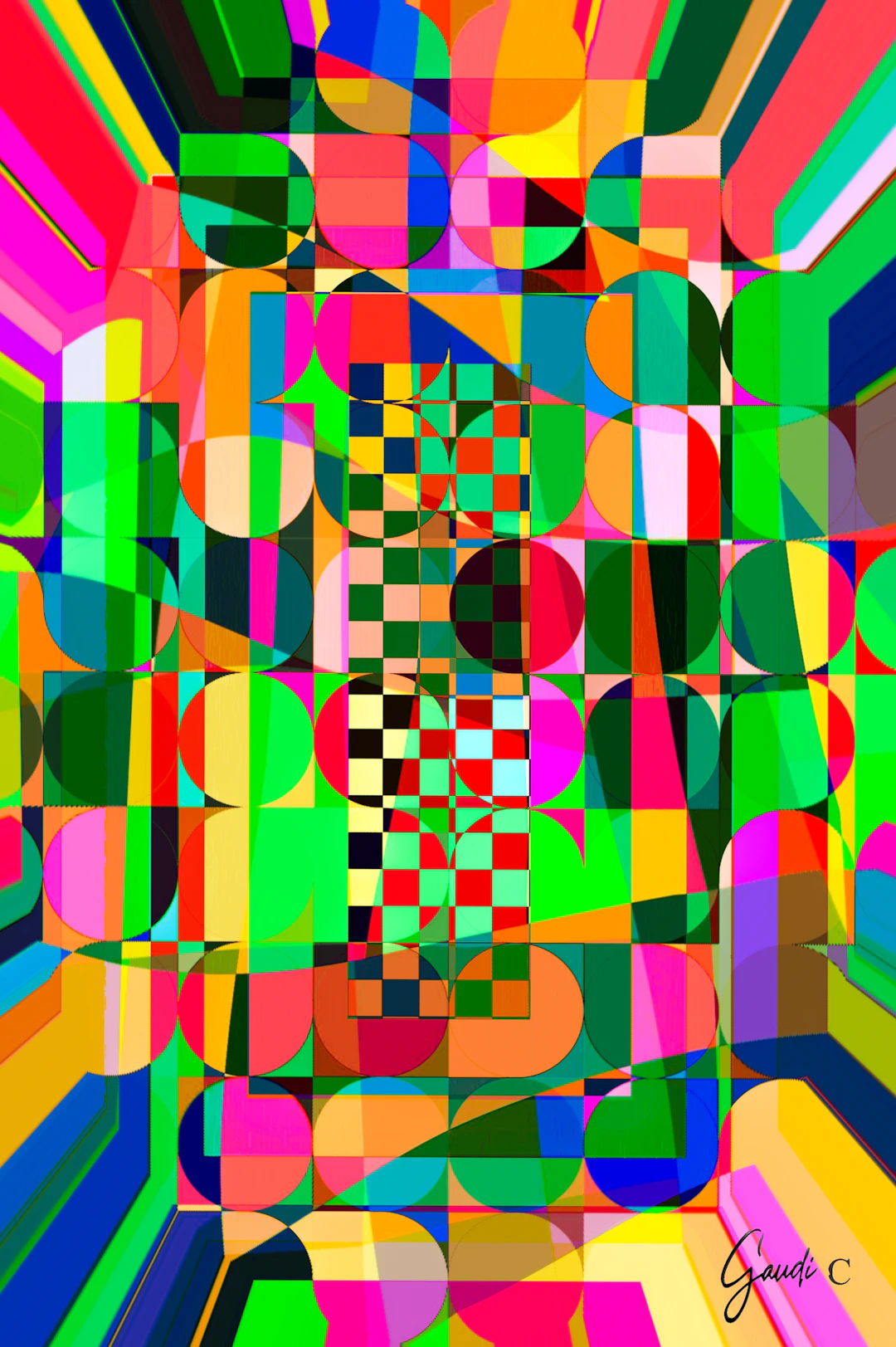 Gaudi .C - L’orchestre de couleur de la vie, 2025 - Photographie