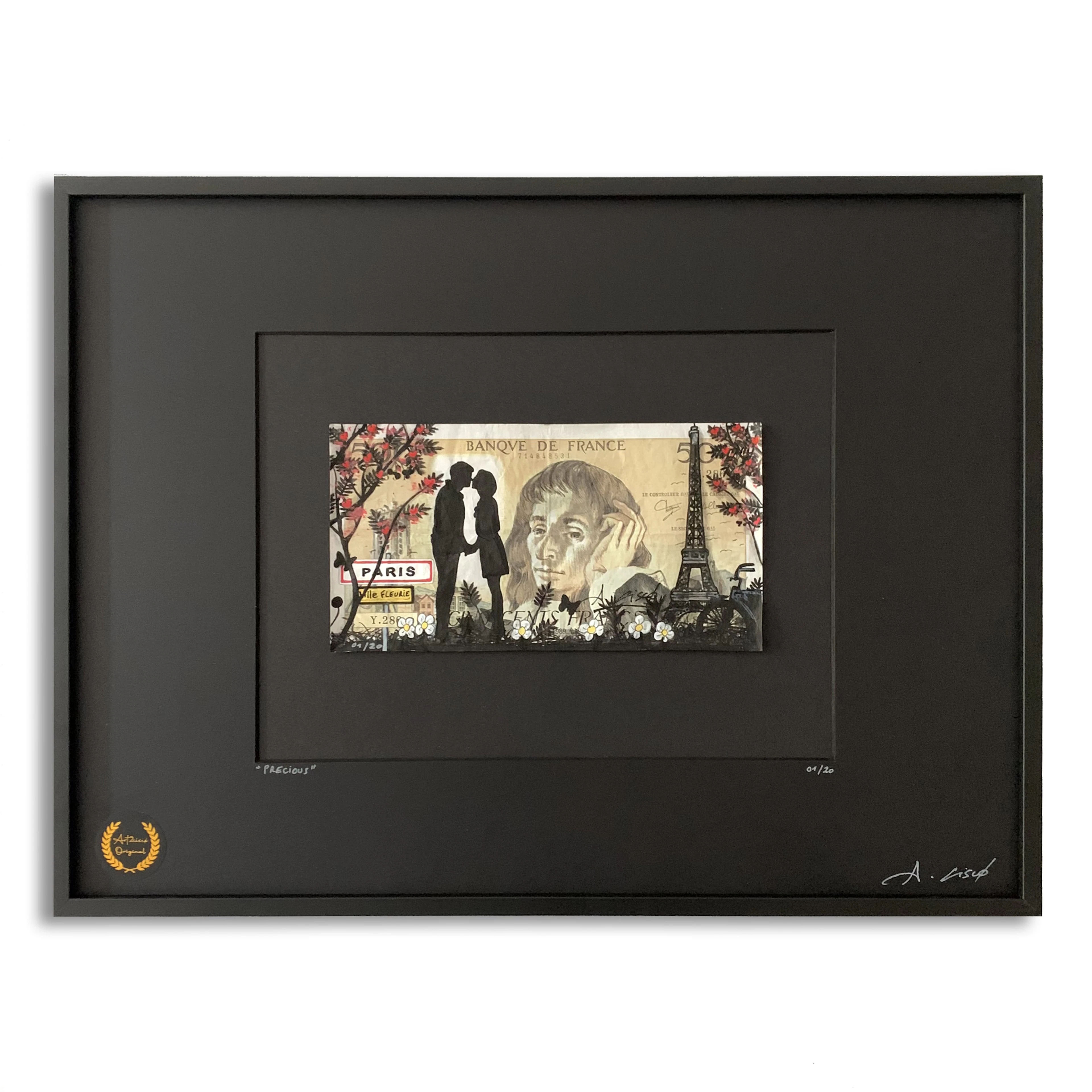 Cisco - Precious, 2026 - Acrylique sur billet