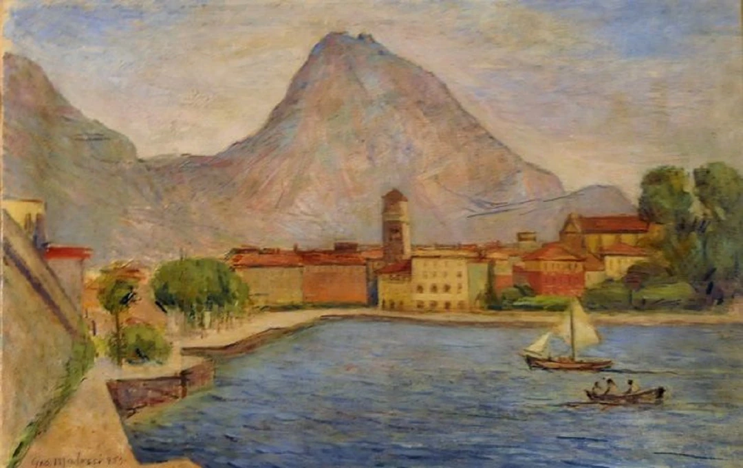 Giovanni MALESCI - Riva del Garda, 1953 - Huile sur toile