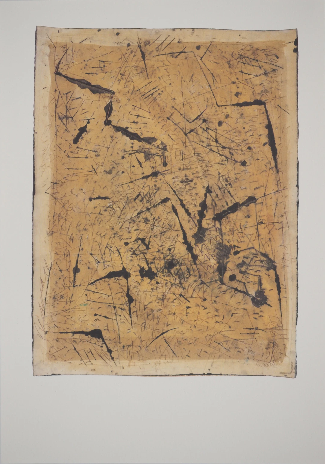 Georges NOEL : Les corbeaux, Héliogravure