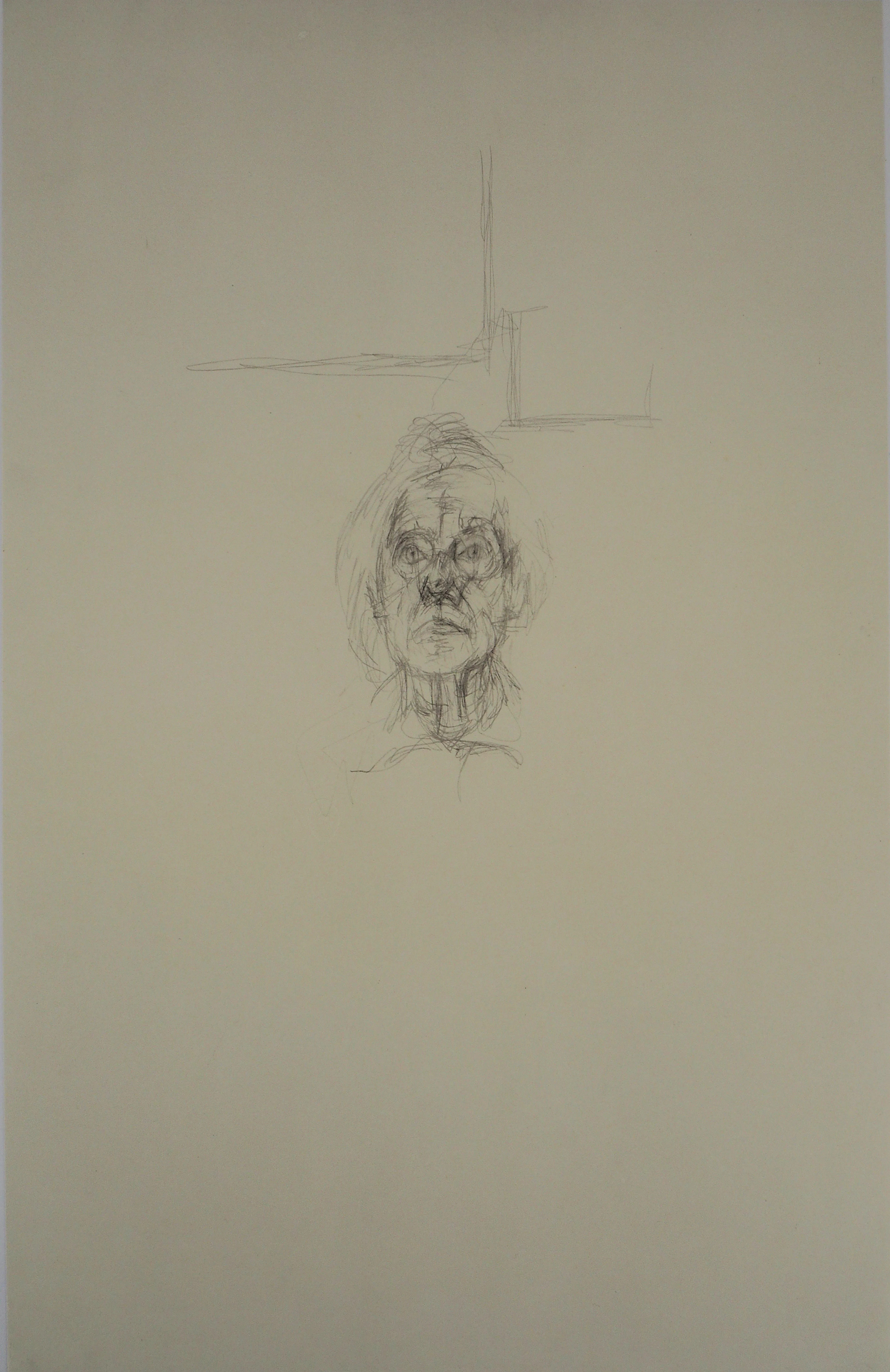 Alberto GIACOMETTI : Portrait de la mère - Lithographie