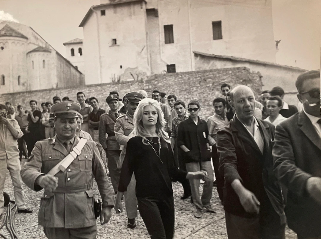 Agence Lynx - Brigitte Bardot en Italie 1960 - Tirage argentique