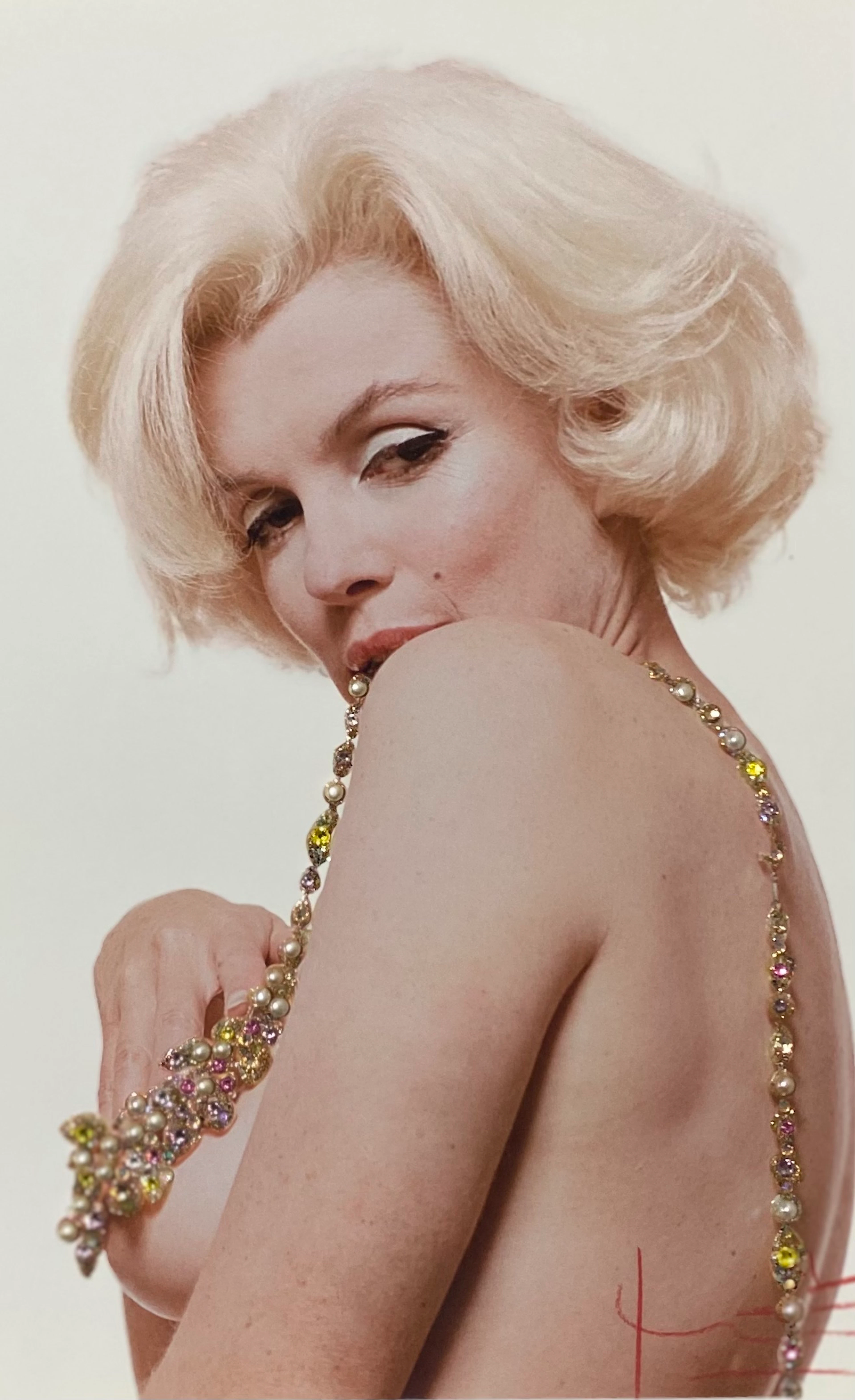 Bert Stern - Marilyn New Boob Smile Jeweled