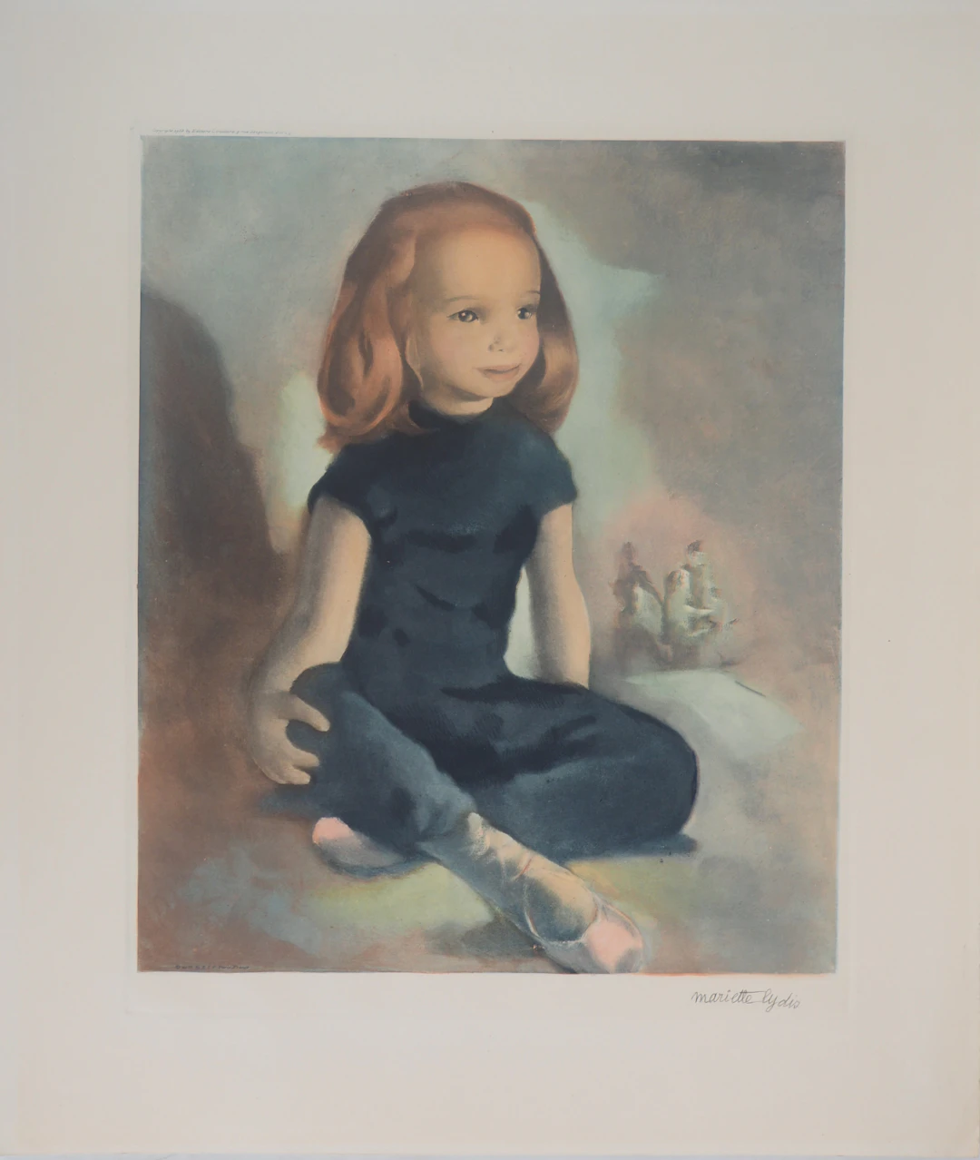 Mariette Lydis - La petite danseuse - Gravure originale signée