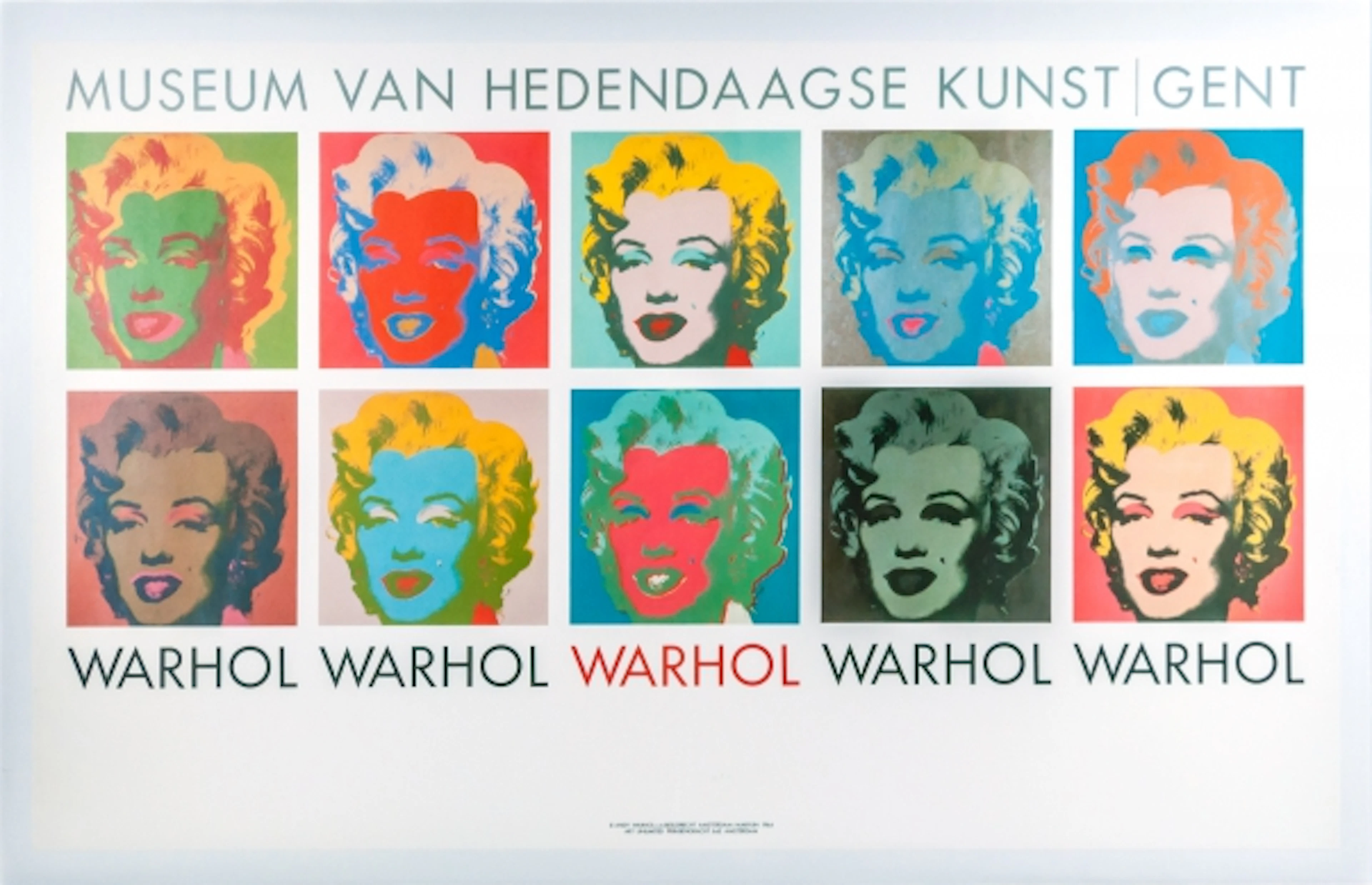 Andy WARHOL (d’après) - Affiche Marilyn Monroe