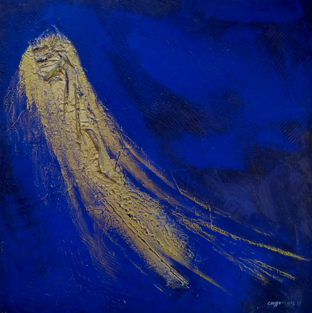 Patrick Coussot Bex - Comet YK, 2018, Peinture signée