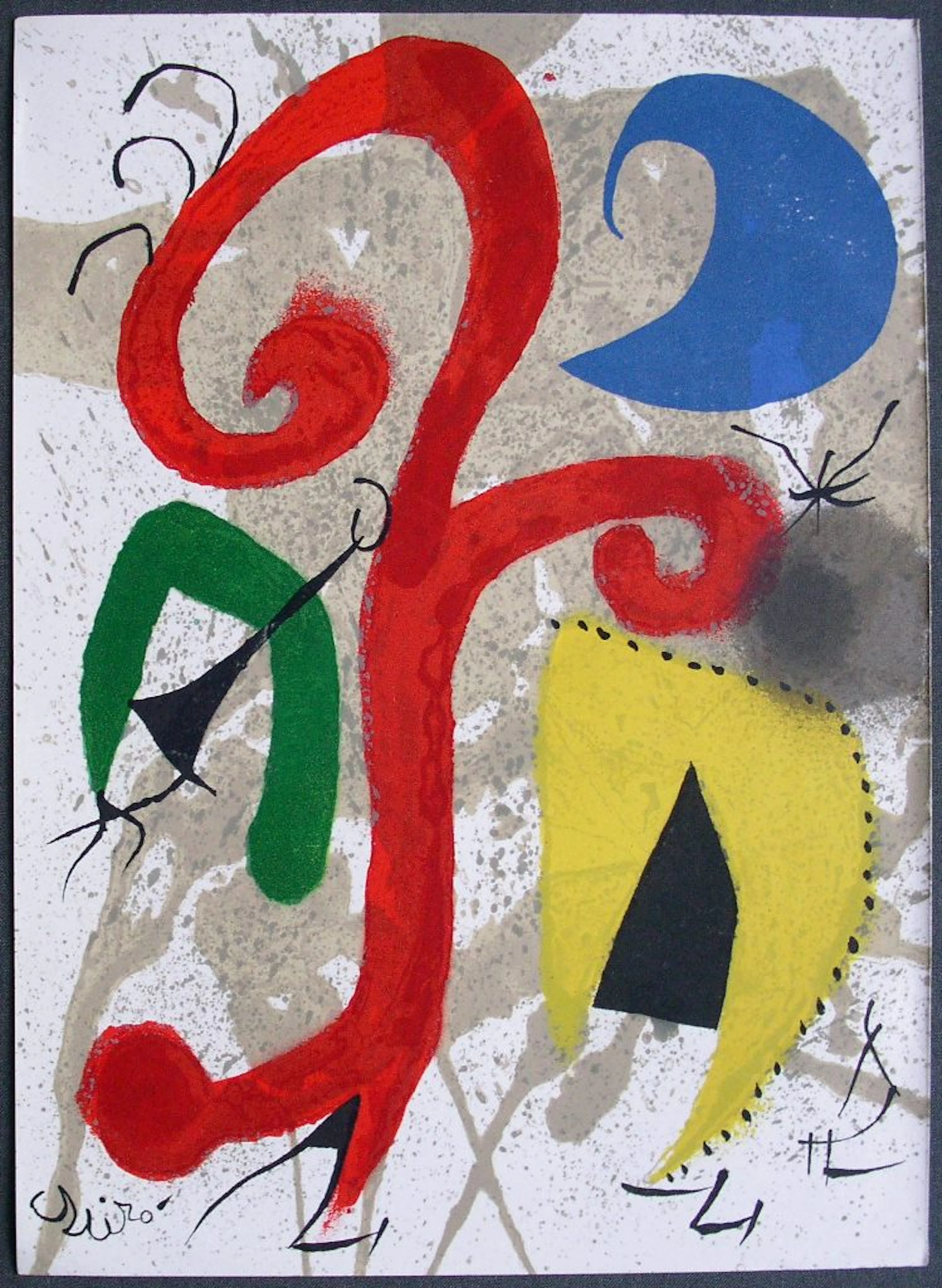 Joan MIRÓ - Jardin au clair de lune, 1973 - Lithographie signée