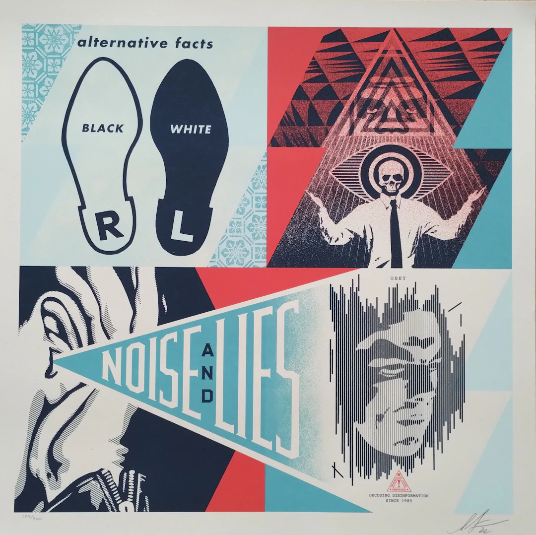 Shepard Fairey (Obey Giant) - 2022 Alternative Facts