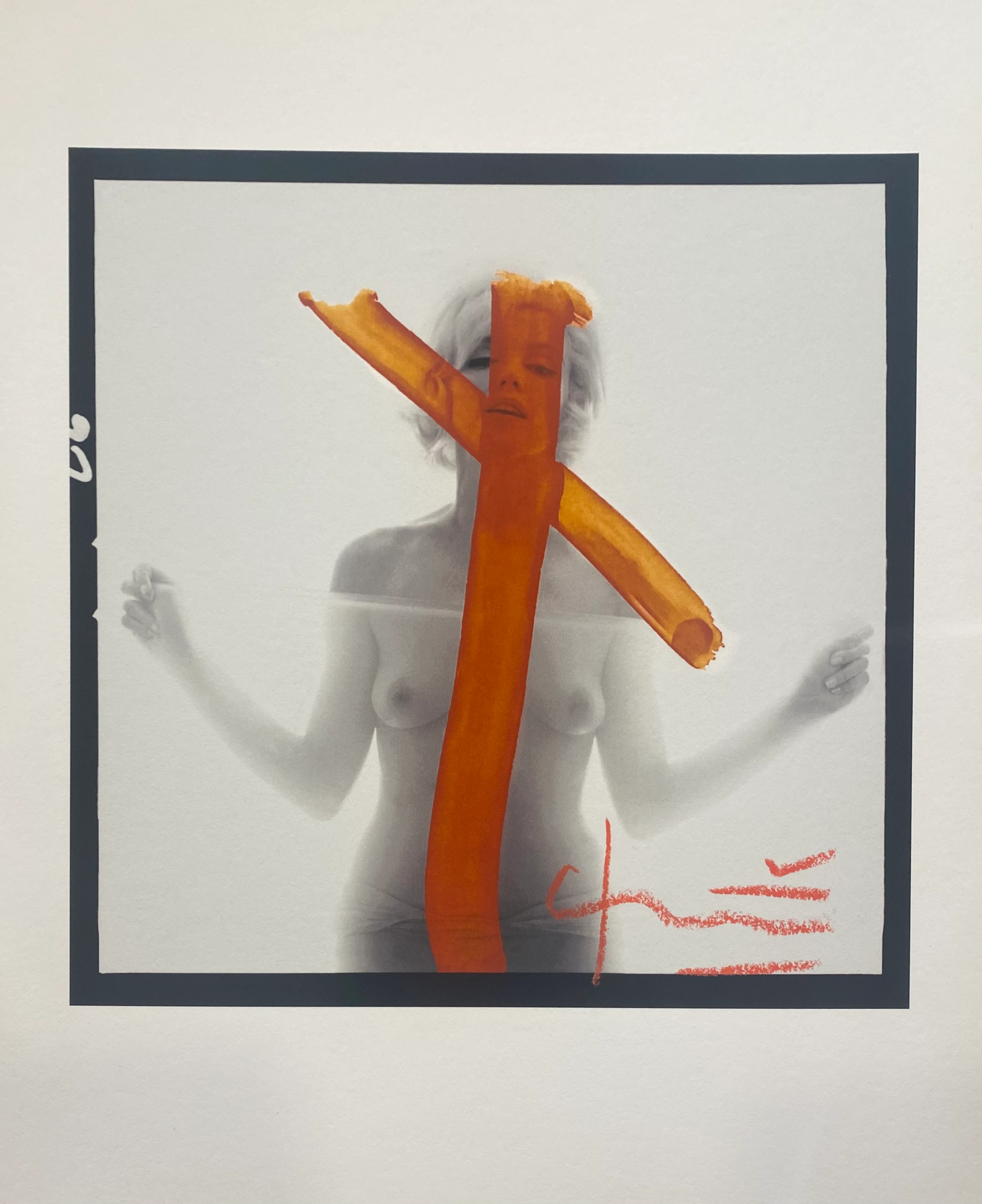 Marilyn Crucifix II - Bert Stern