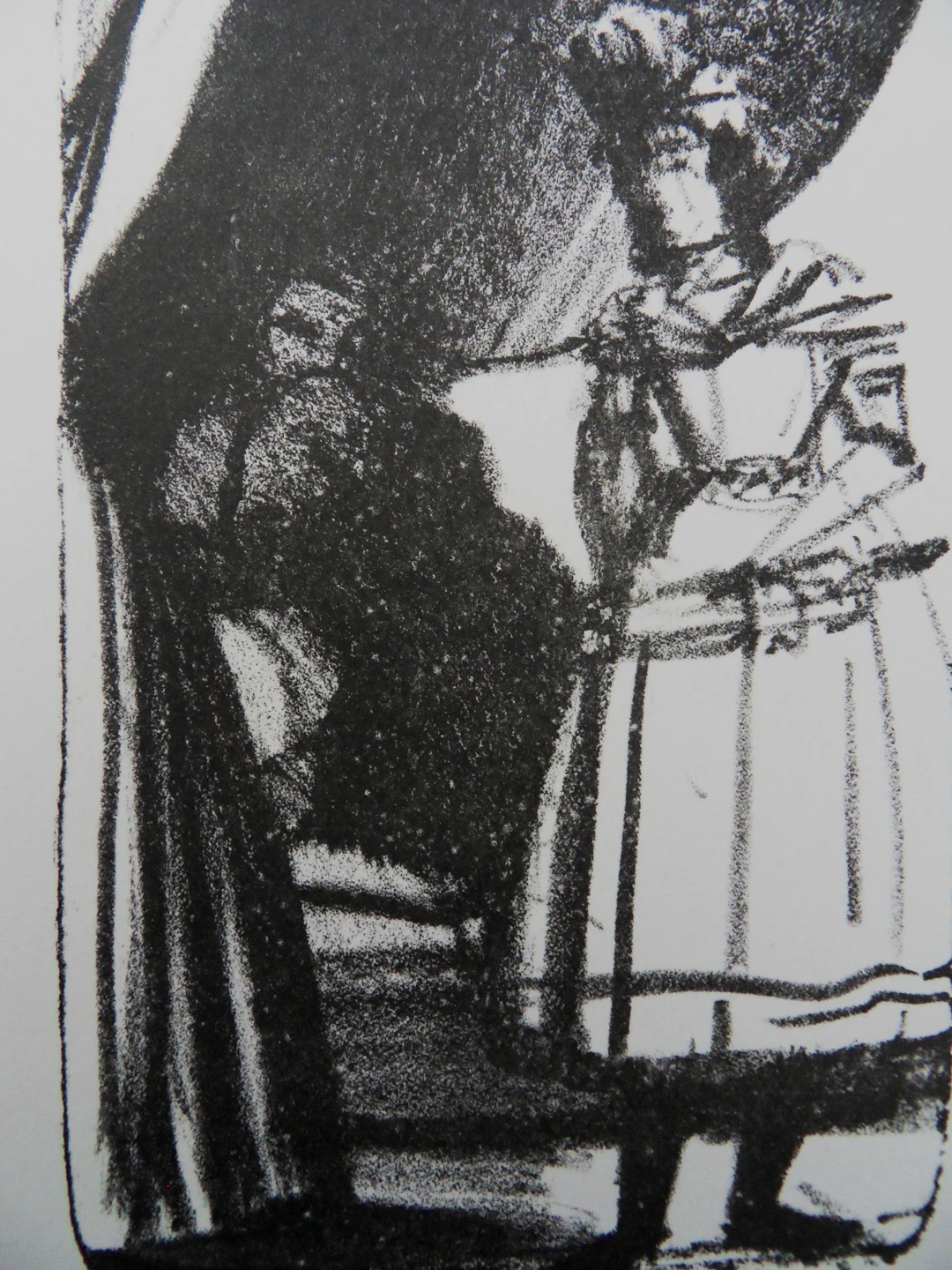 André DERAIN : L’homme de l’ombre - Lithographie originale signée