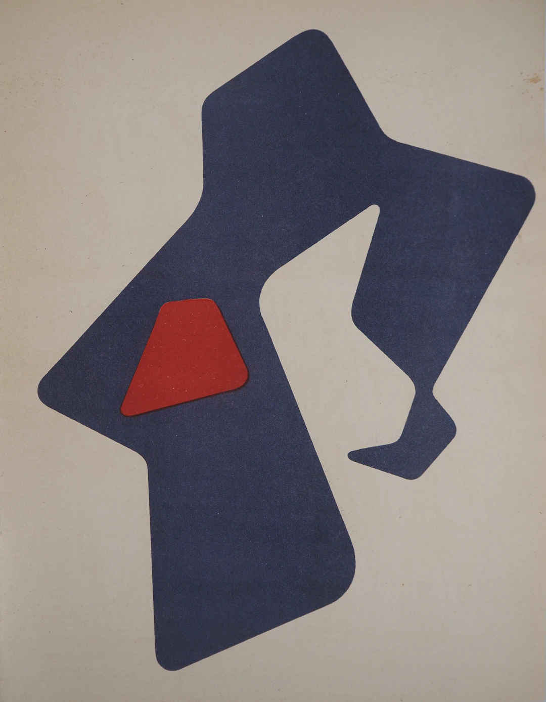 Jean ARP - Heaume, 1951 - Lithographie originale