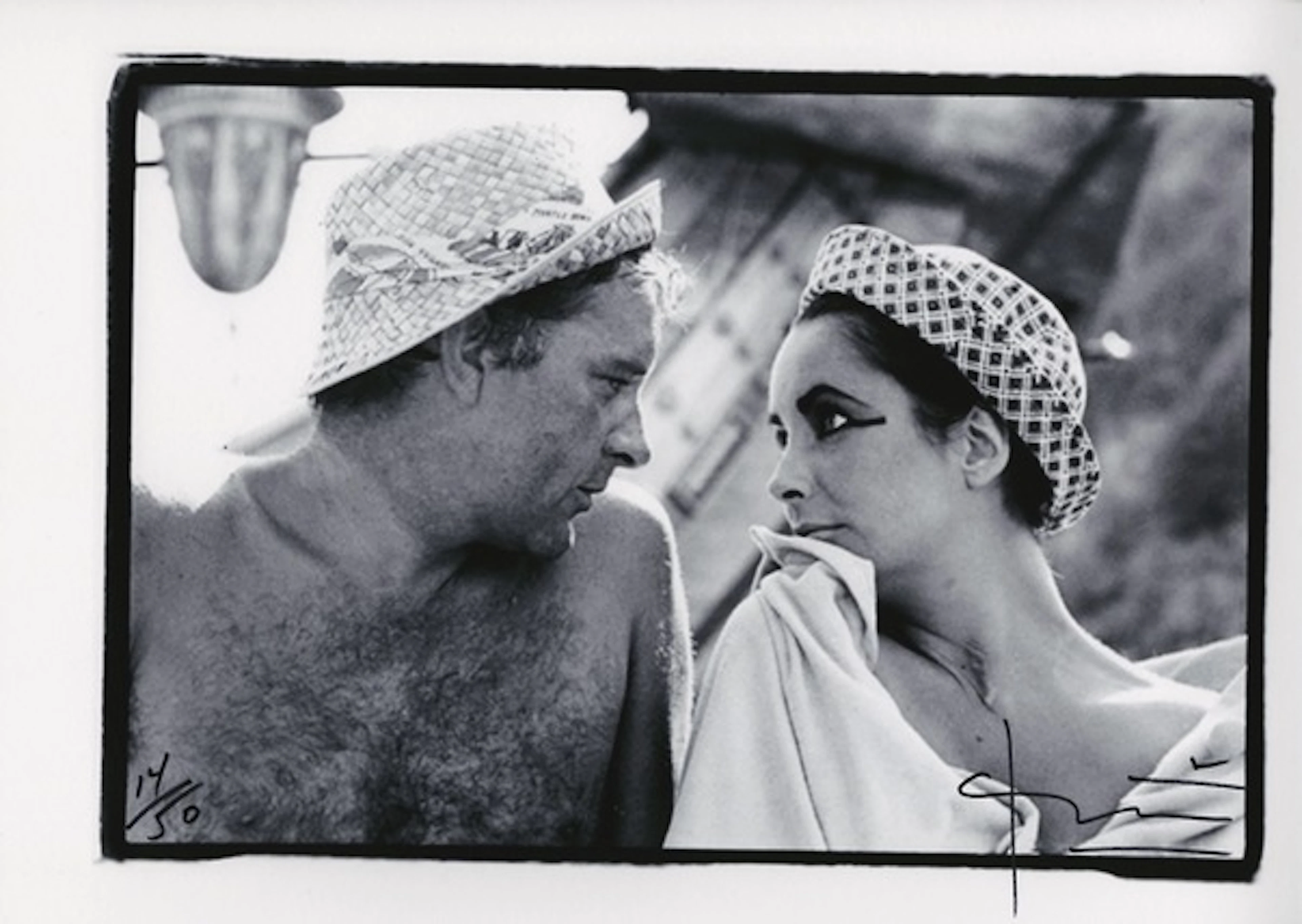 Bert STERN - Liz & Dick, 2009, Photographie signée