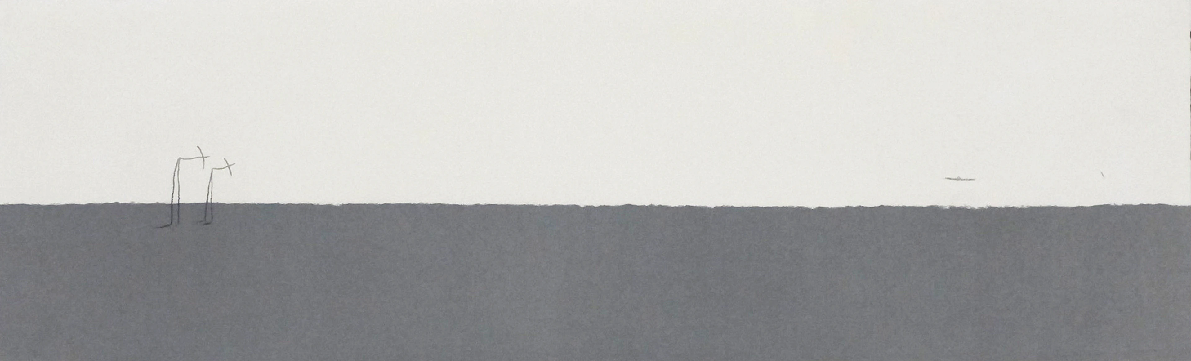 Josep Maria RIERA I ARAGO - Horitzons-Submari, 2015, gravure