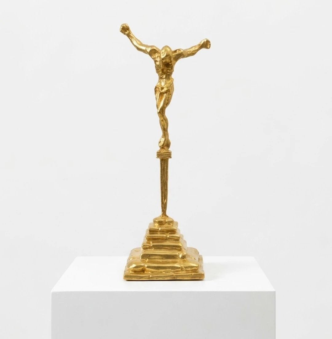 Salvador DALI - Le Christ de Saint Jean de la Croix - sculpture