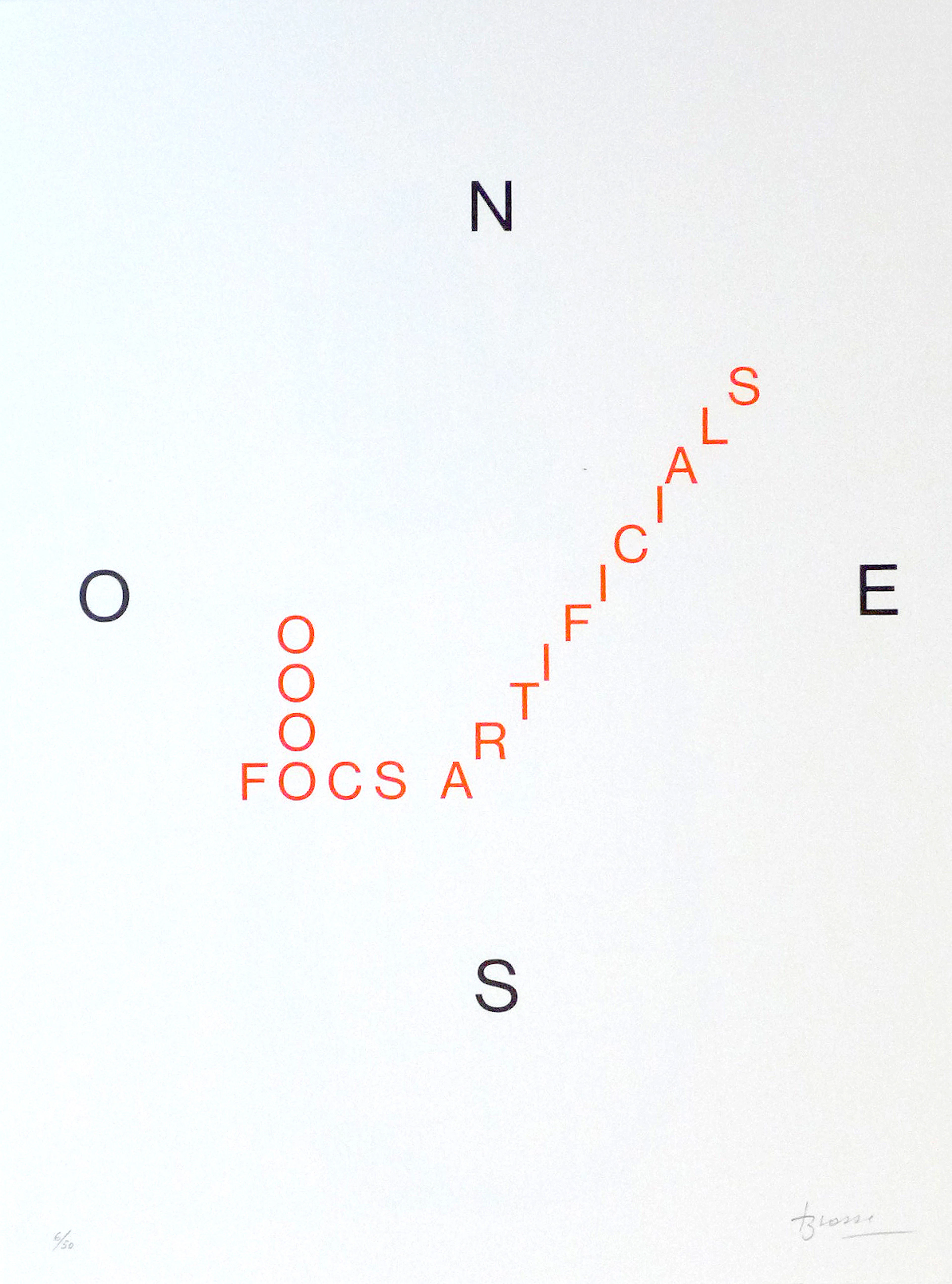 Jean BROSSA - Solstici , 1989 - Lithographie signée au crayon