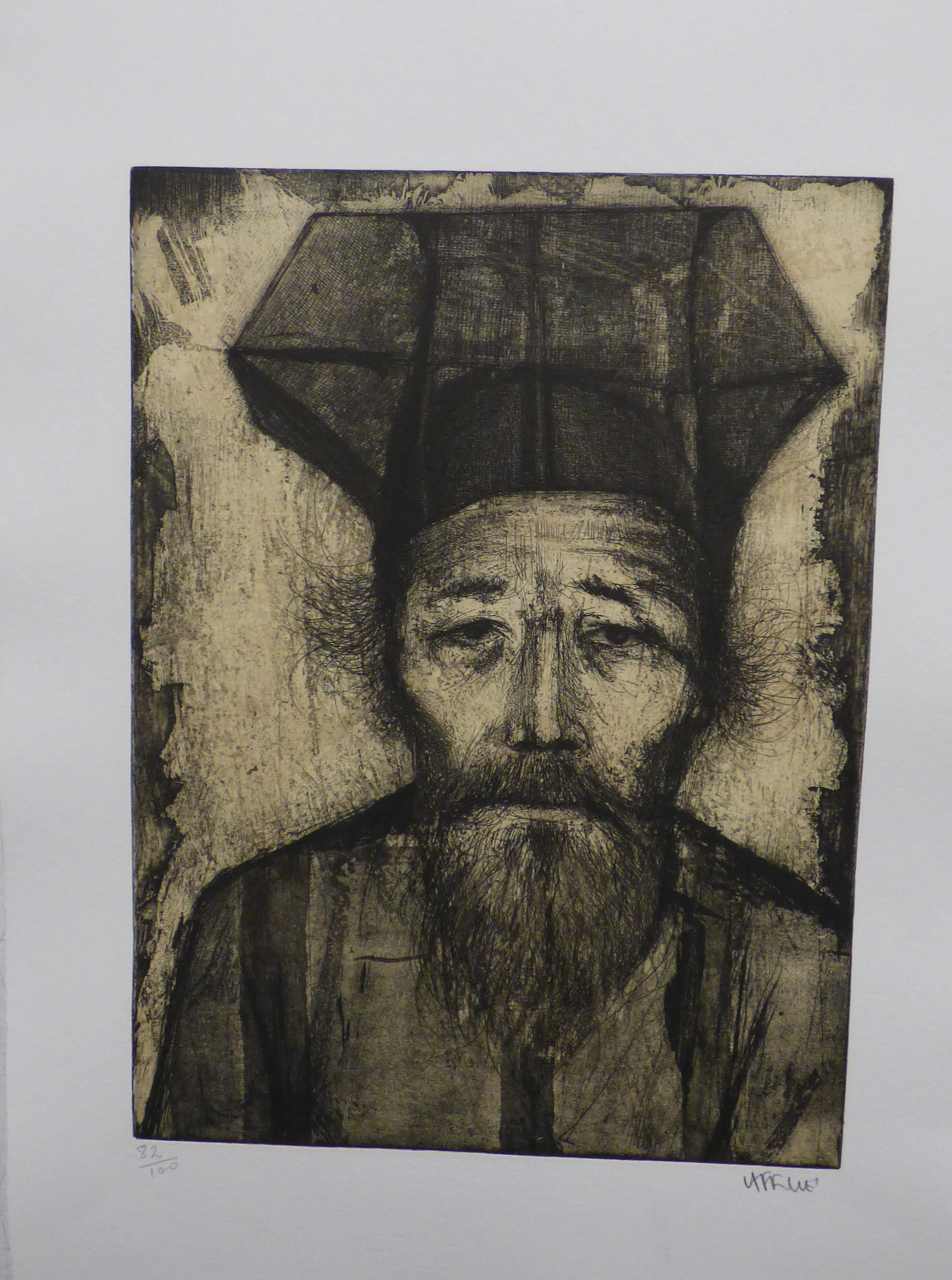 Pierre LAFFILLÉ - Orthodoxe, 1992 - Lithographie originale signée au crayon