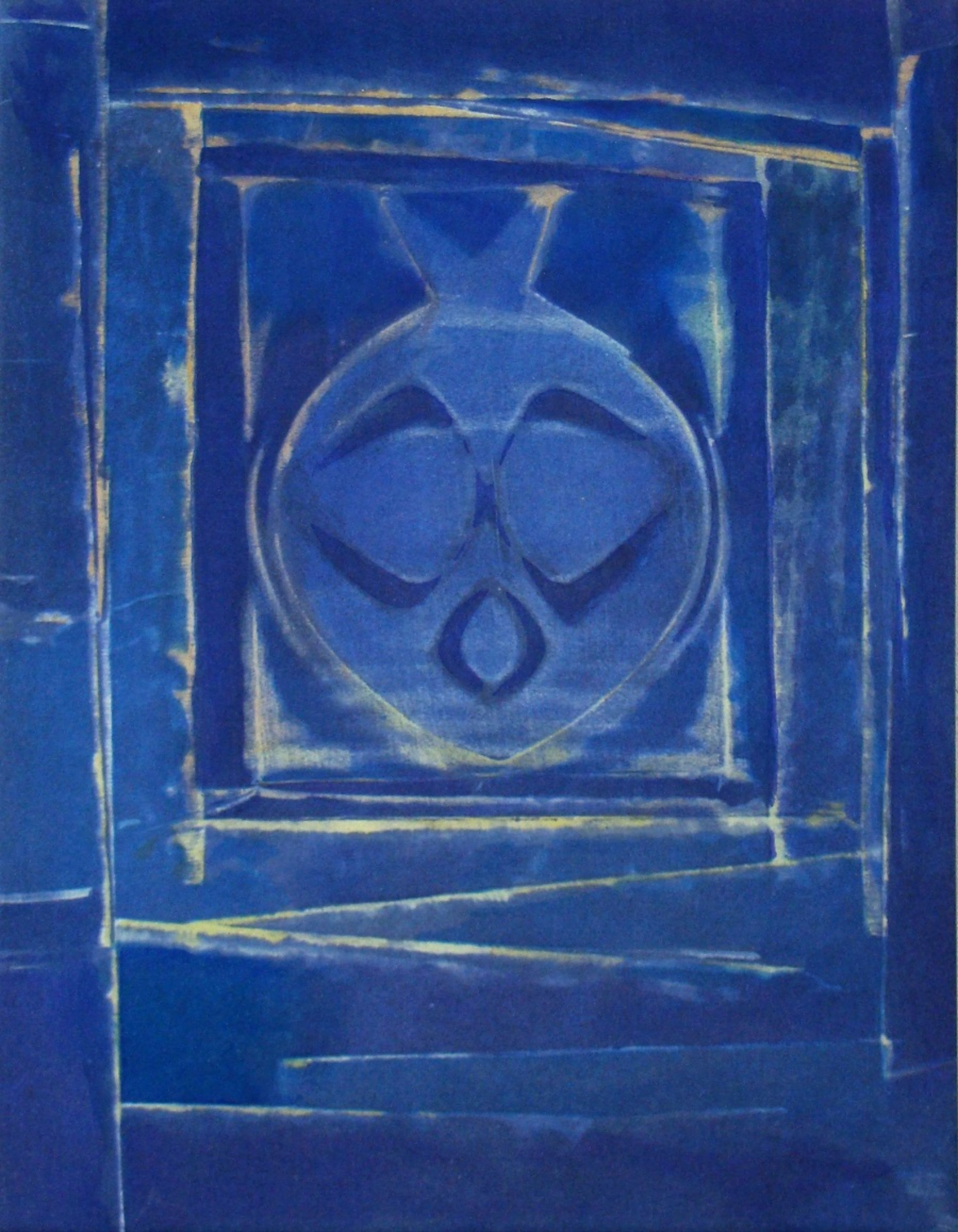 Max ERNST (d’après) - Vase bleu, 1958 - Lithographie au pochoir