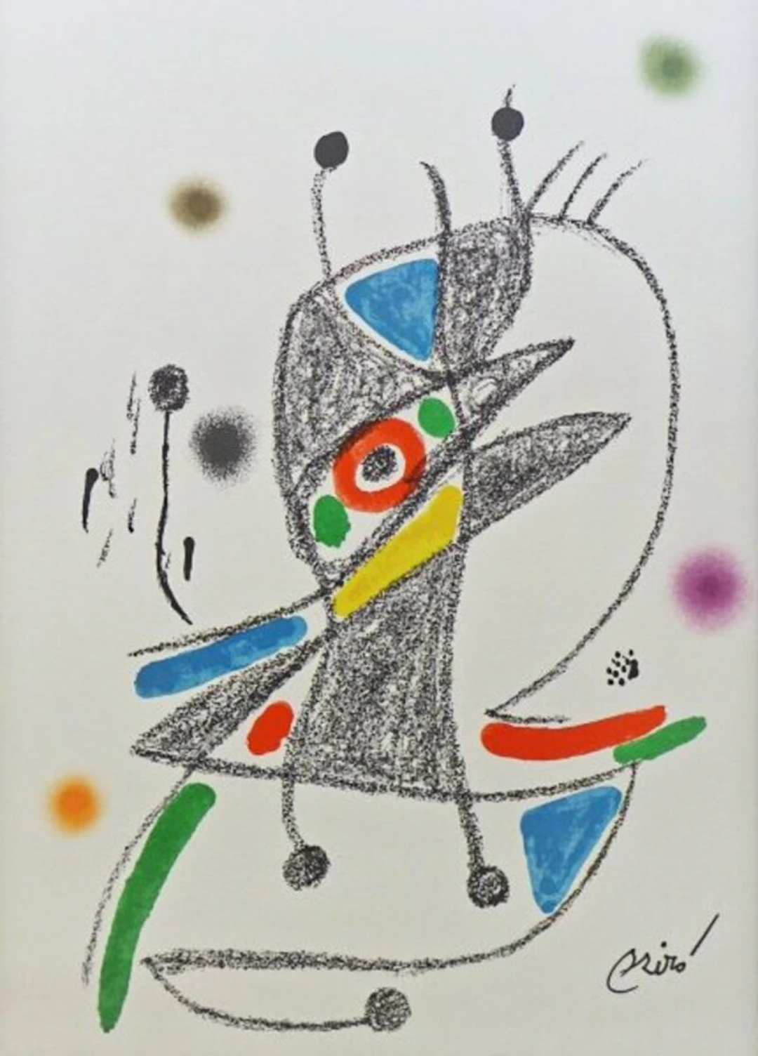 Joan Miro - Maravillas 2 - Lithographie originale signée