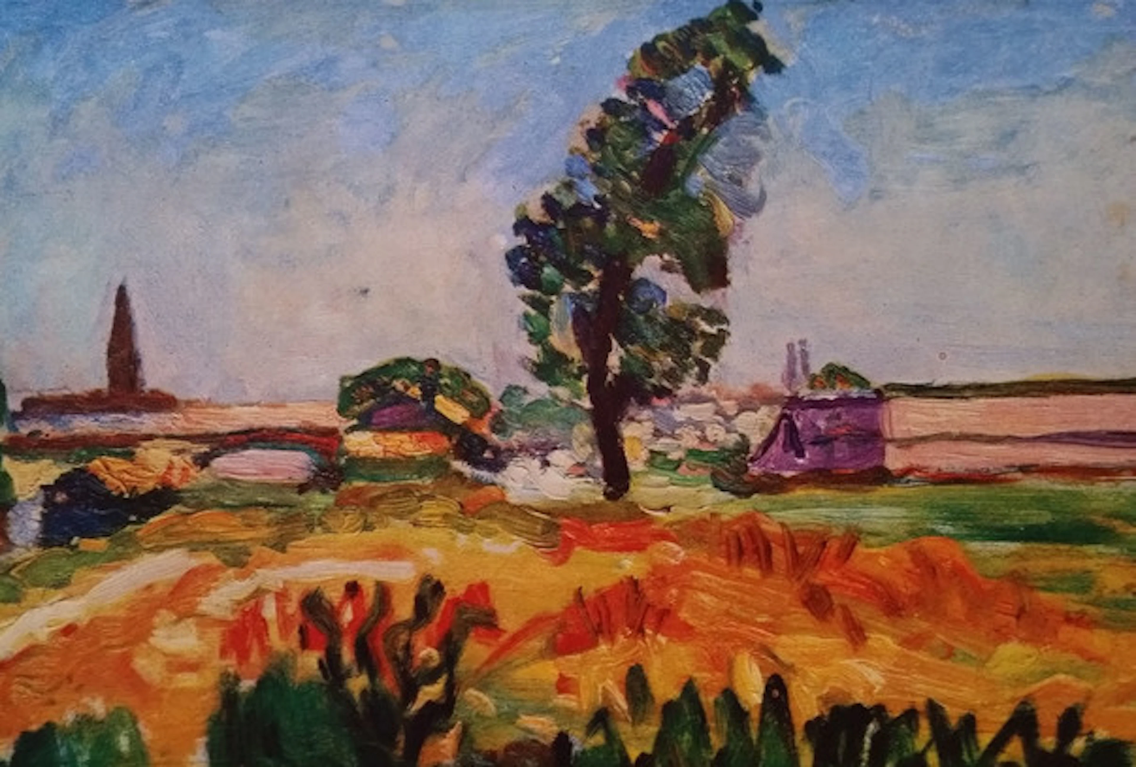Henri MATISSE (d’après) - Paysage de Toulouse, 1900, Impression