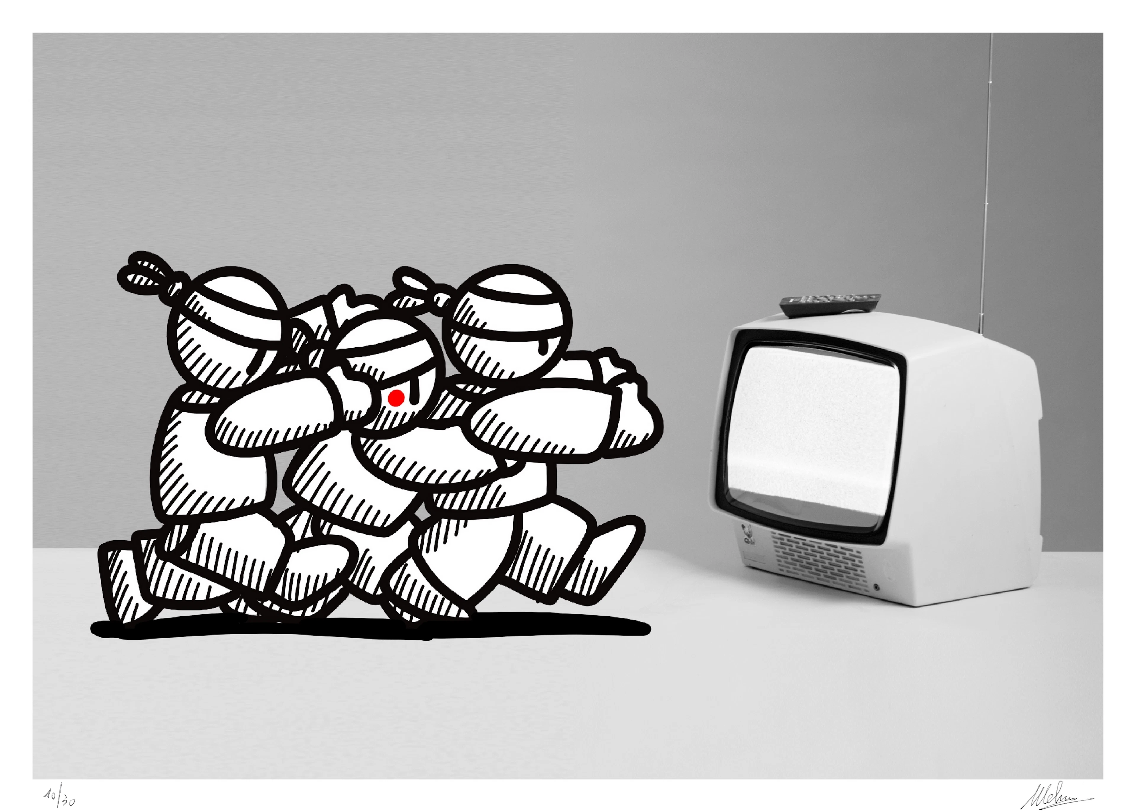 Melkio - Media - Tirage pigmentaire original signé et numéroté
