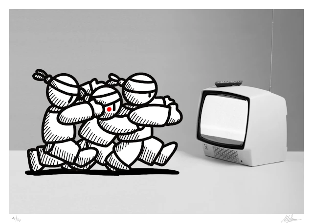 Melkio - Media - Tirage pigmentaire original signé et numéroté