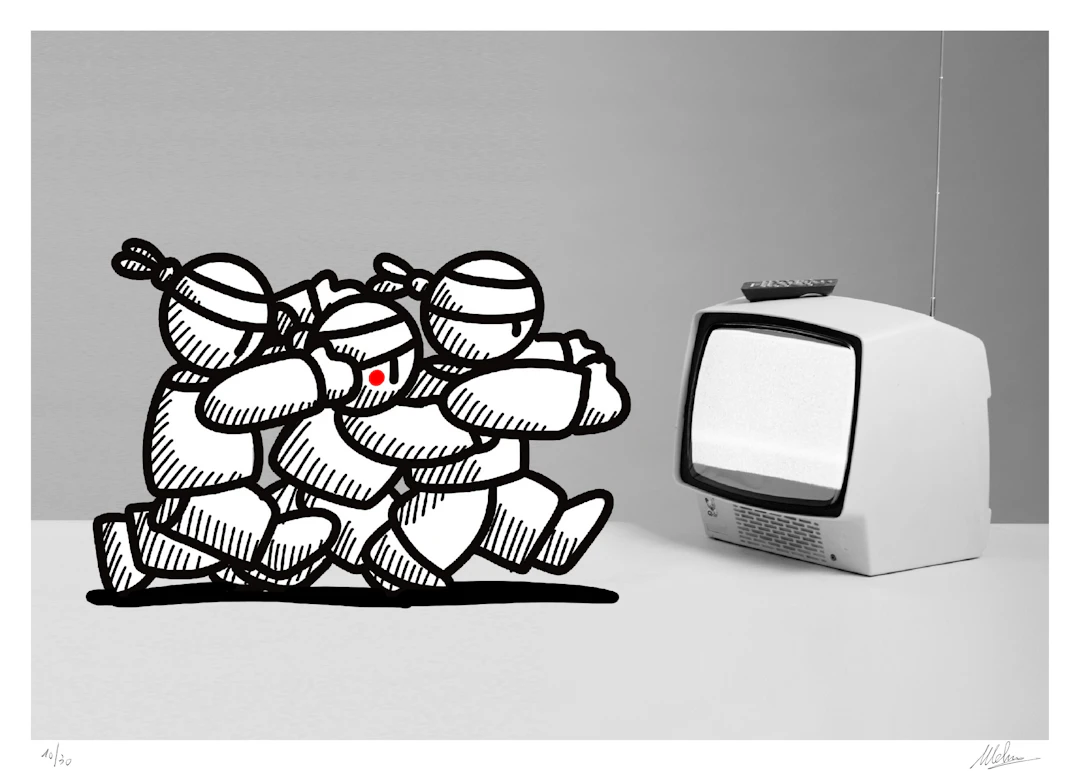 Melkio - Media - Tirage pigmentaire original signé et numéroté
