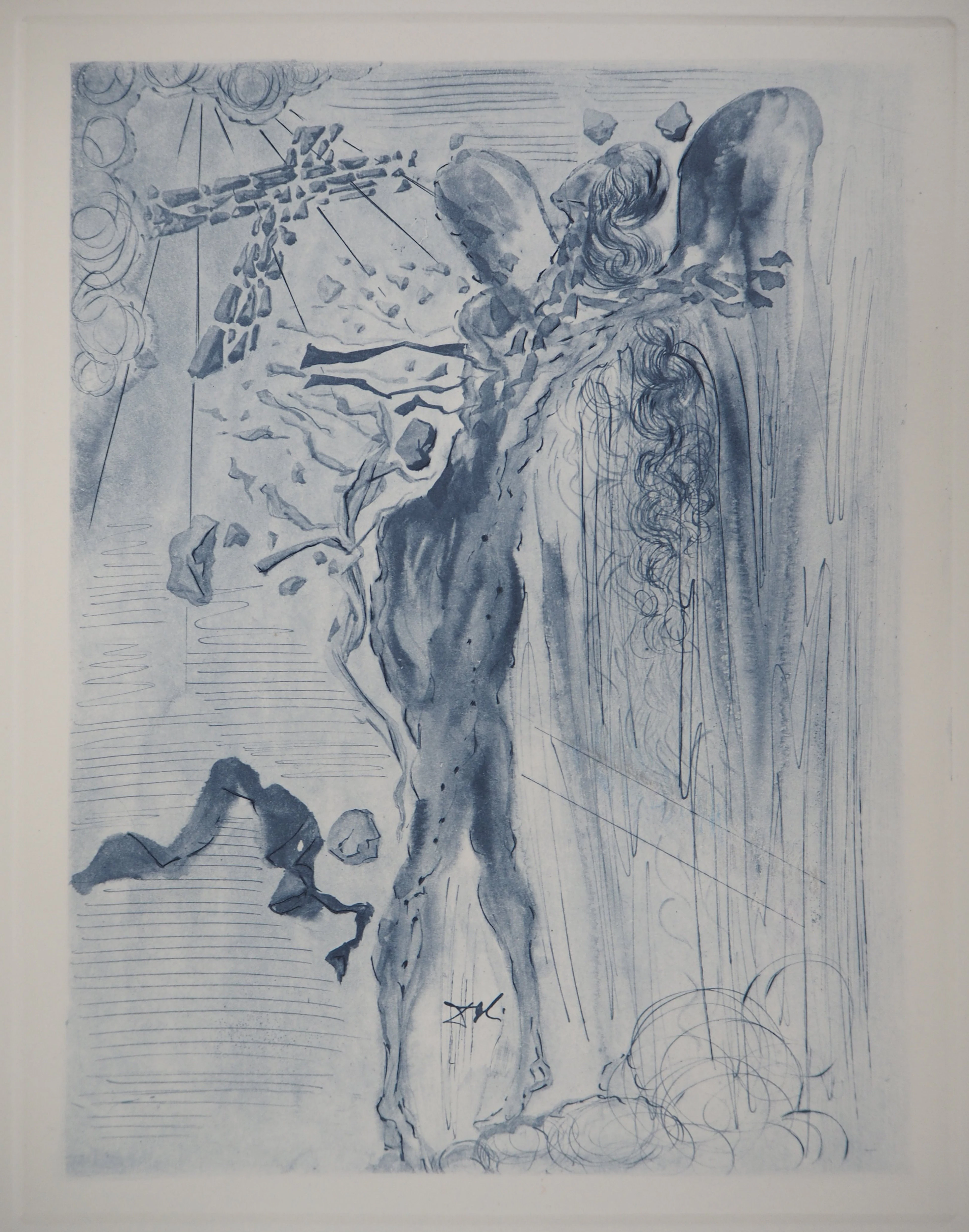 Salvador DALI - Paradis 12 : L’Eclat des corps glorieux - Héliogravure