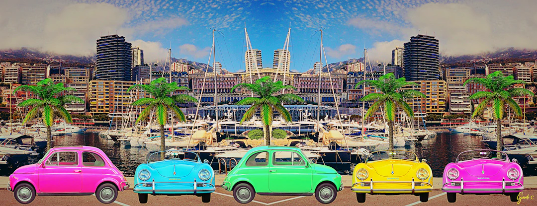 Gaudi .C - Monte-carlo-port-beach-car-party, 2024