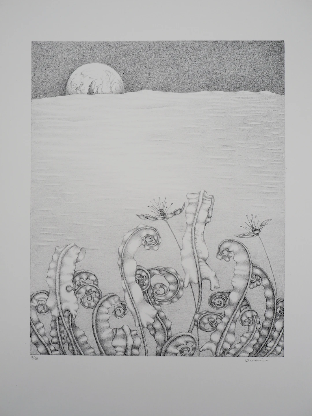Gochka Charewicz - Horizon - Lithographie originale signée
