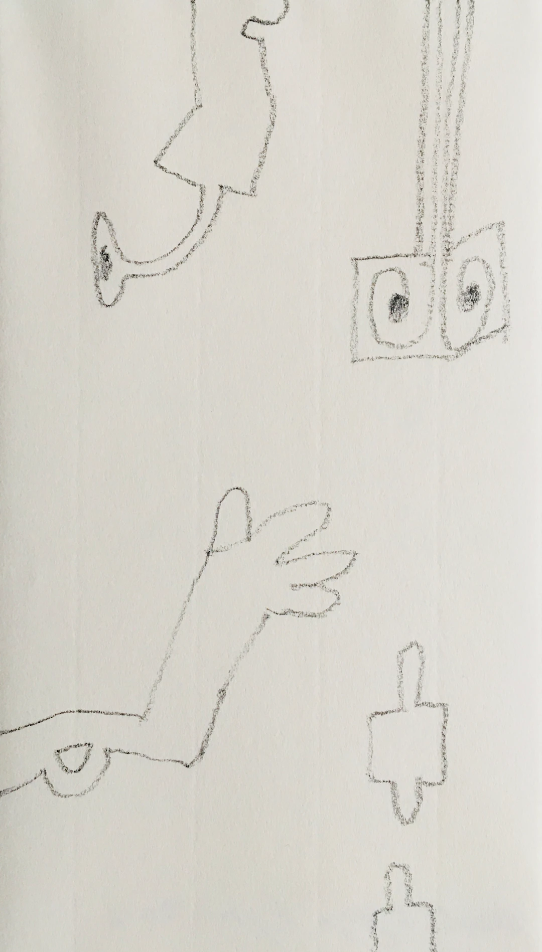 Daniel DEZEUZE - Sans titre, 2012 - Dessin original signé