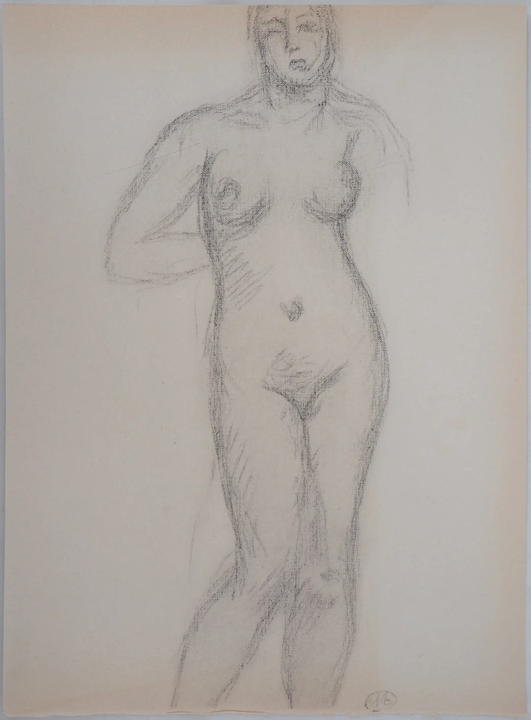 Aristide MAILLOL (d’après) : Nu féminin - Lithographie signée